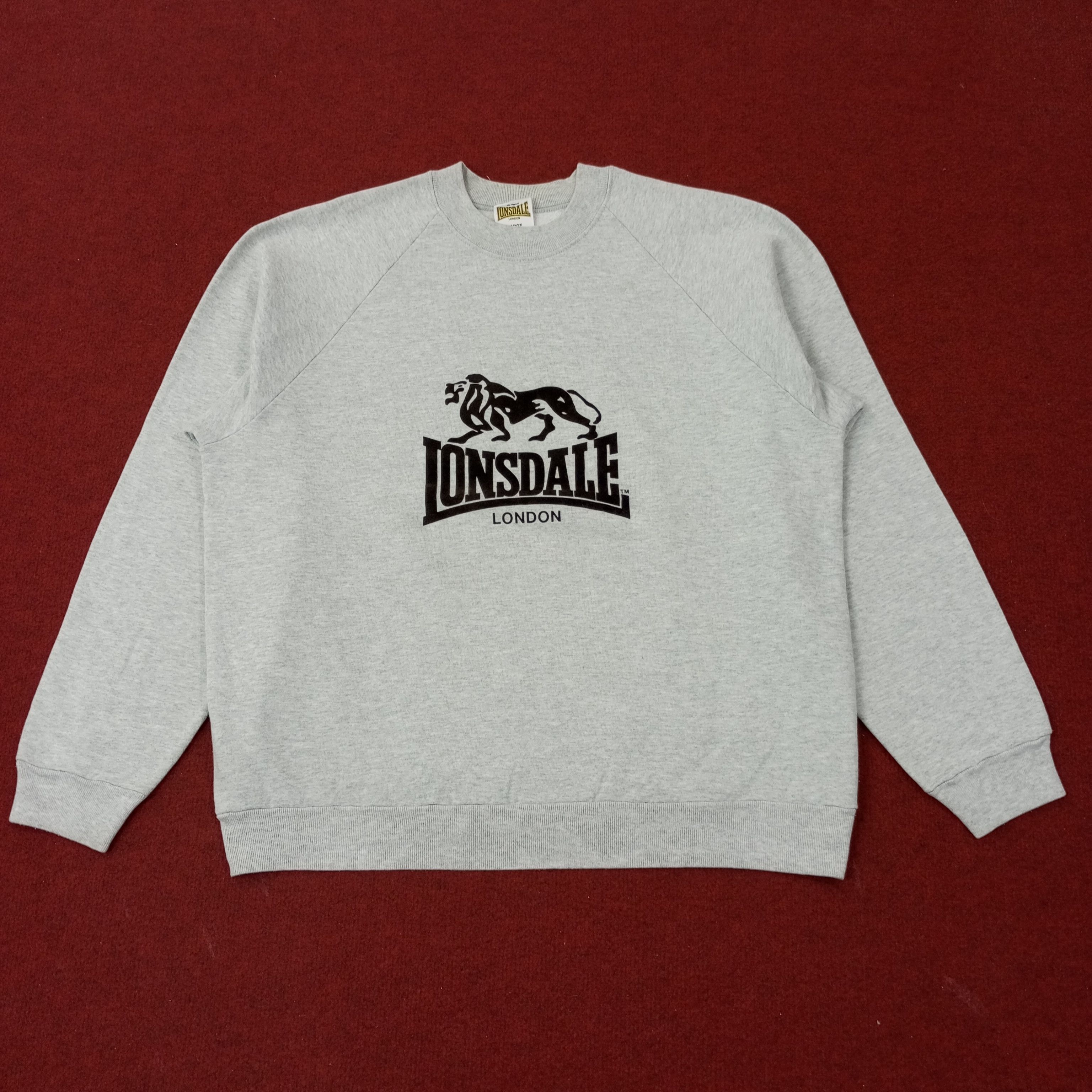 Lonsdale Lonsdale Logo Design Sweatshirt c241n3 Size US L / EU 52-54 / 3 - 1 Thumbnail