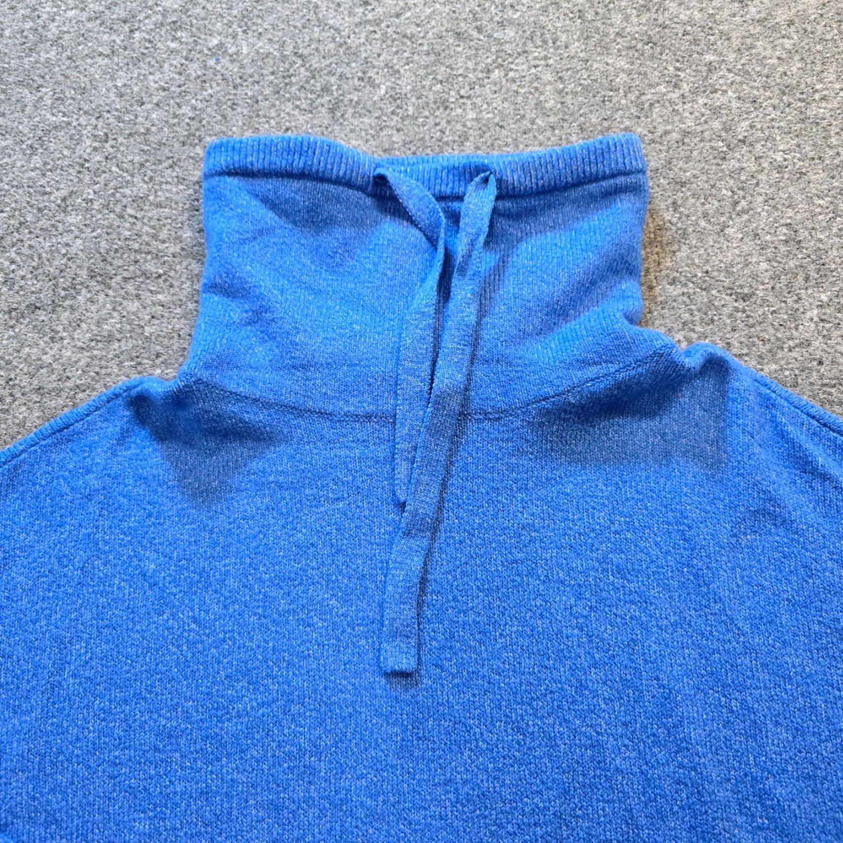 Loft LOFT Sweater Womens Size Small Blue Turtleneck Knit Long Sleeve Casual Basic Pullover Regular Knit Winter Fall Spring Mens Womens Boys Girls Size S / US 4 / IT 40 - 2 Thumbnail