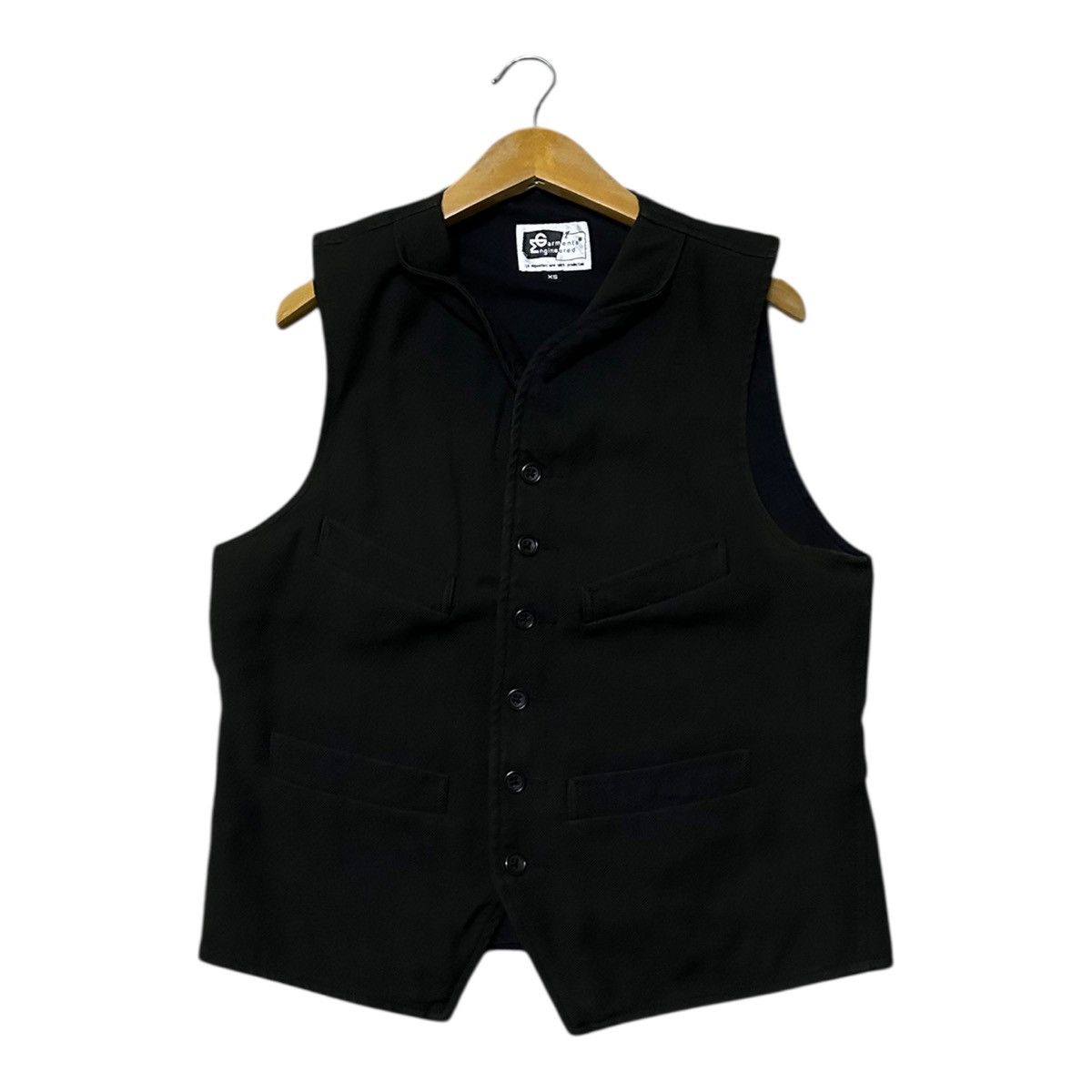 Engineered Garments Cover Vest in Nylon Micro Ripstop Primaloft