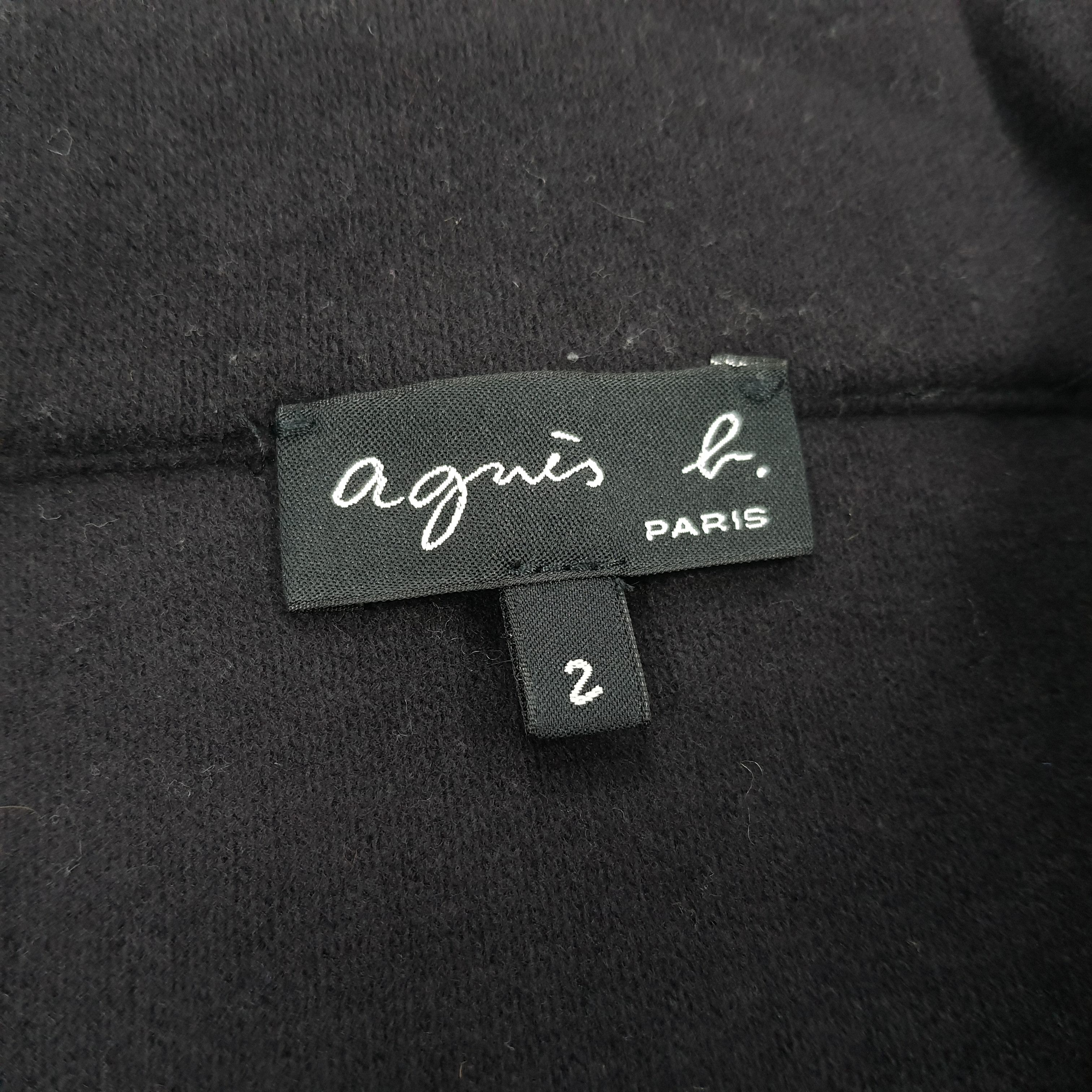 Designer × agnes b. Vintage Agnes b. Paris Zipper Sweaters Size S / US 4 / IT 40 - 4 Thumbnail
