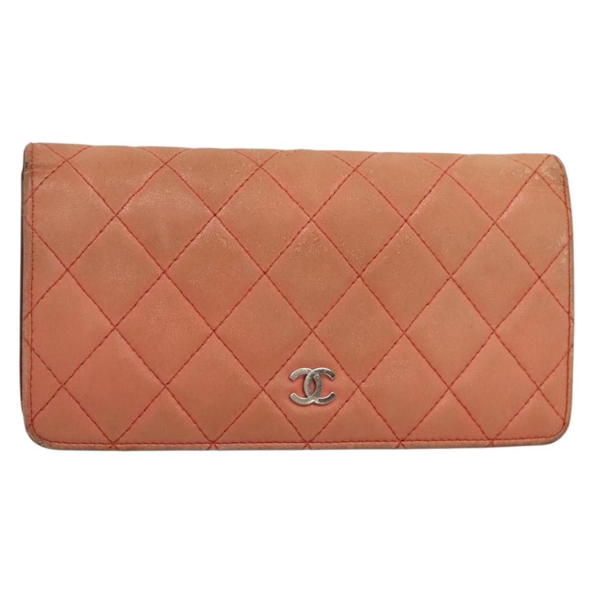 Chanel Chanel Matelasse Long Wallet Size ONE SIZE - 1 Thumbnail