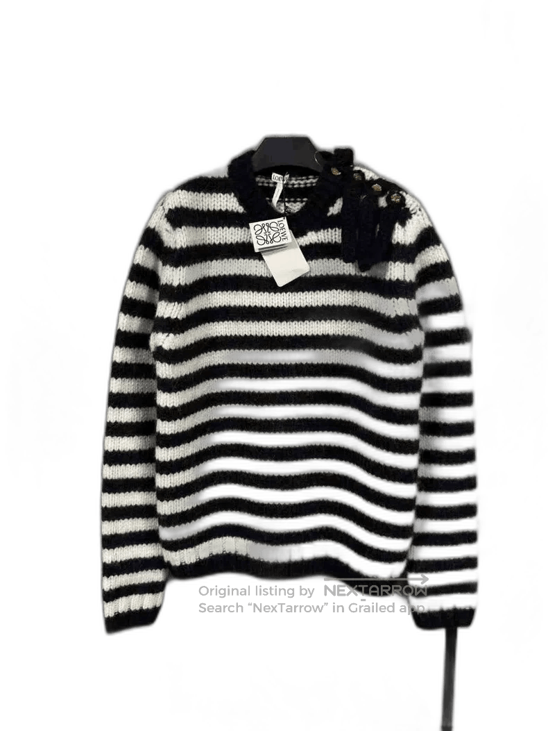 LOEWE Striped Wool Sweater.