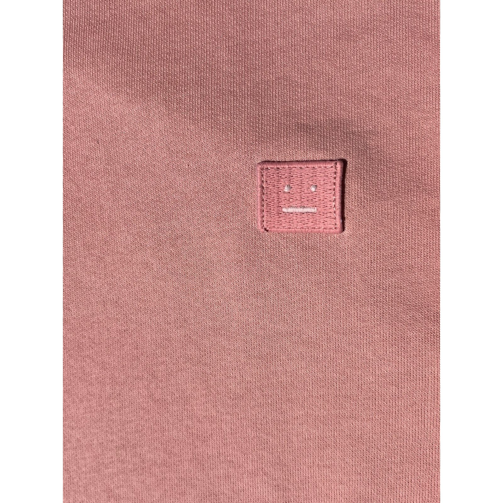 Acne Studios Acne Studios Fairview Face Sweatshirt XS Salmon Crewneck Size XS / US 0-2 / IT 36-38 - 2 Thumbnail