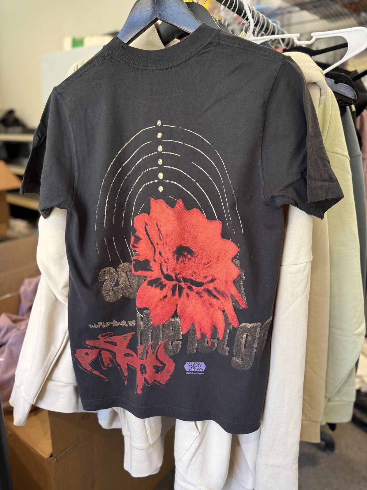 Travis Scott TRAVIS SCOTT UTOPIA ECHOES CIRCUS MAXIMUS TEE SIZE S Size US S / EU 44-46 / 1 - 2 Thumbnail