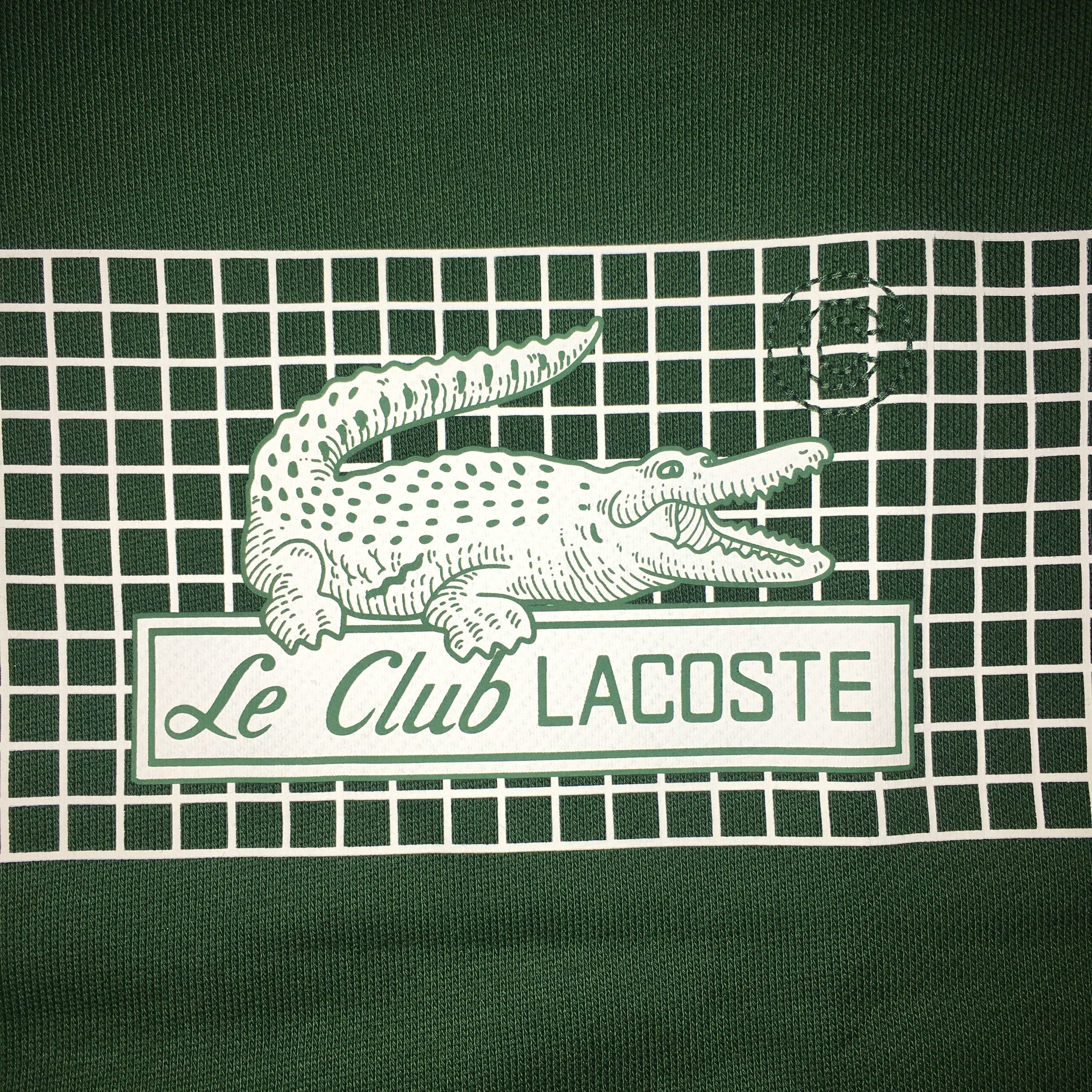 Lacoste Lacoste Neo Heritage Le Club 1/4 Zipper Mock Neck Sweatshirt Size US L / EU 52-54 / 3 - 7 Thumbnail