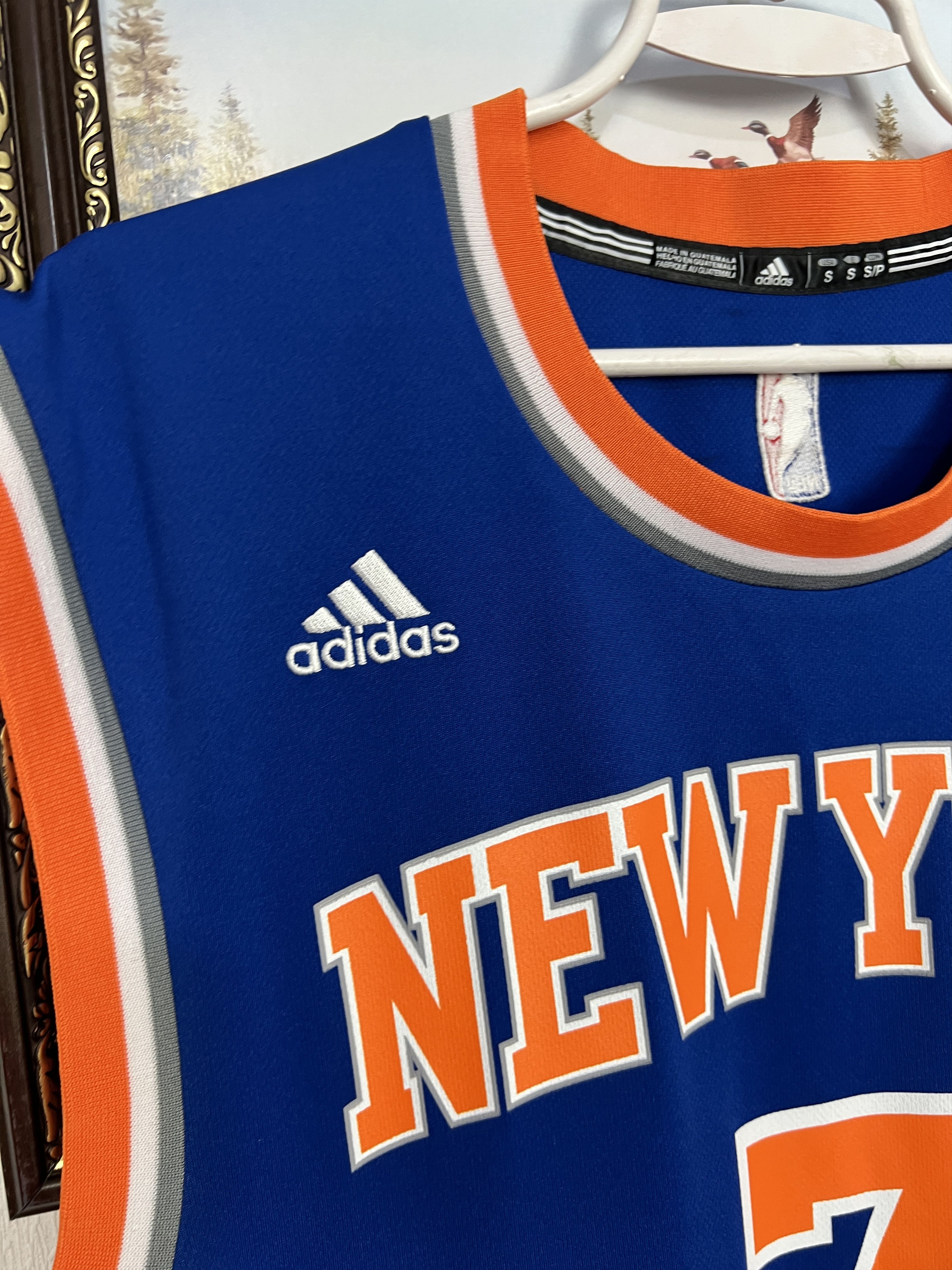Adidas Vintage Adidas New York Knicks #7 Anthony NBA Jersey Size US S / EU 44-46 / 1 - 4 Thumbnail