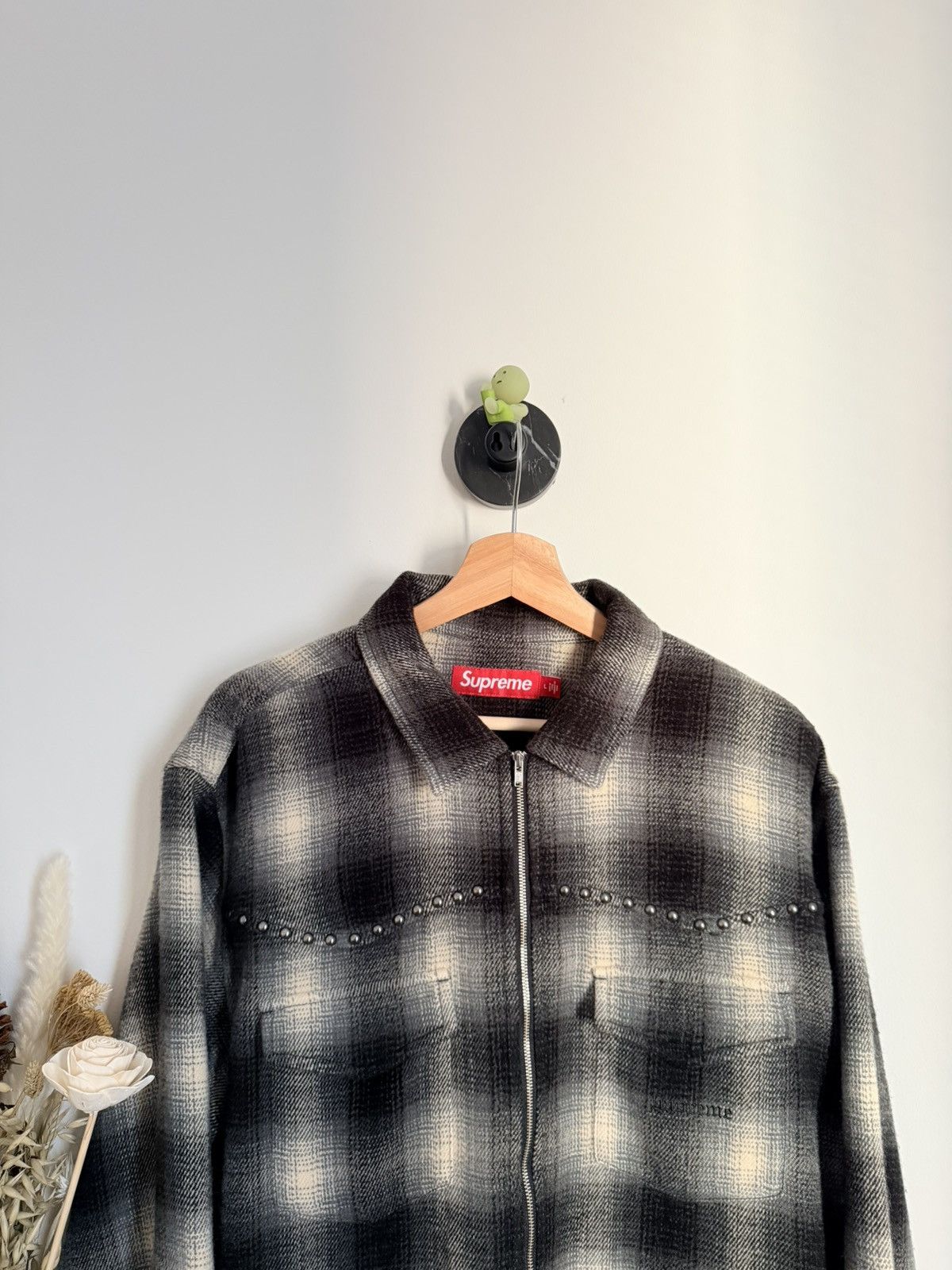 Supreme Supreme Studded Plaid Jacket Size US L / EU 52-54 / 3 - 3 Thumbnail