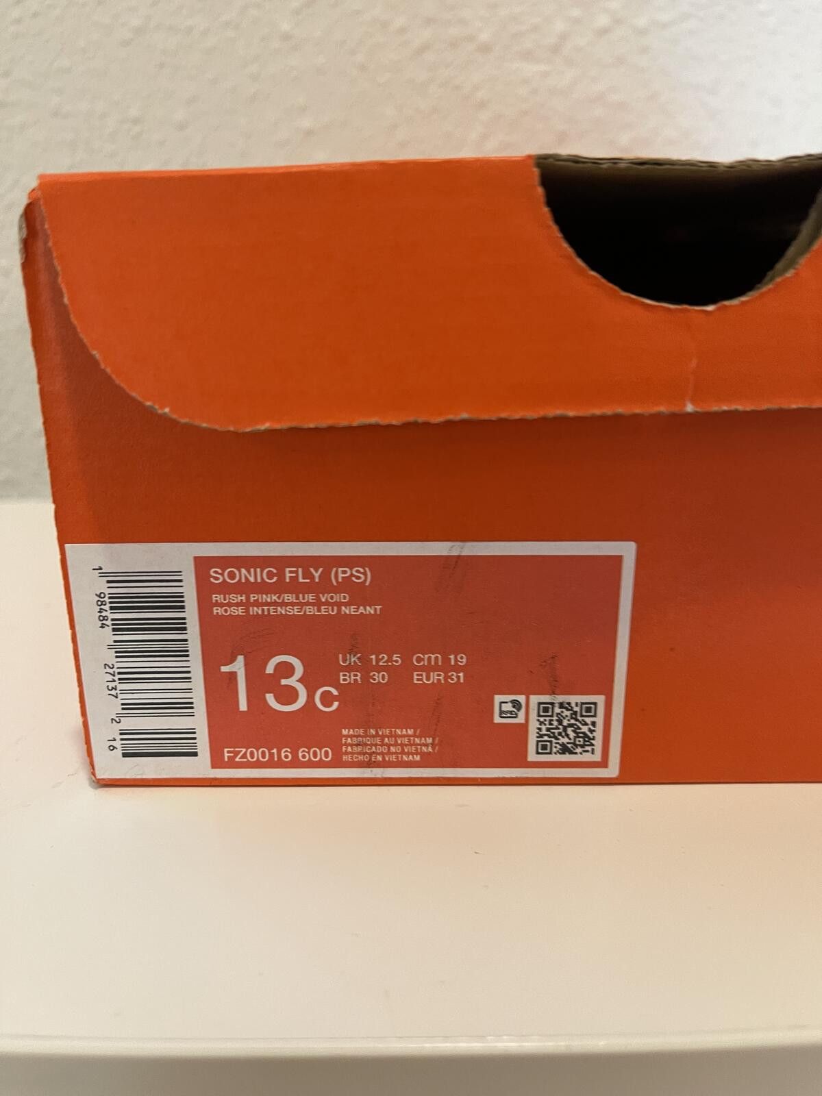 Nike Nike Sonic Fly Kids Running Shoes Velcro Strap Size Other Size US 5 / EU 37 - 6 Thumbnail