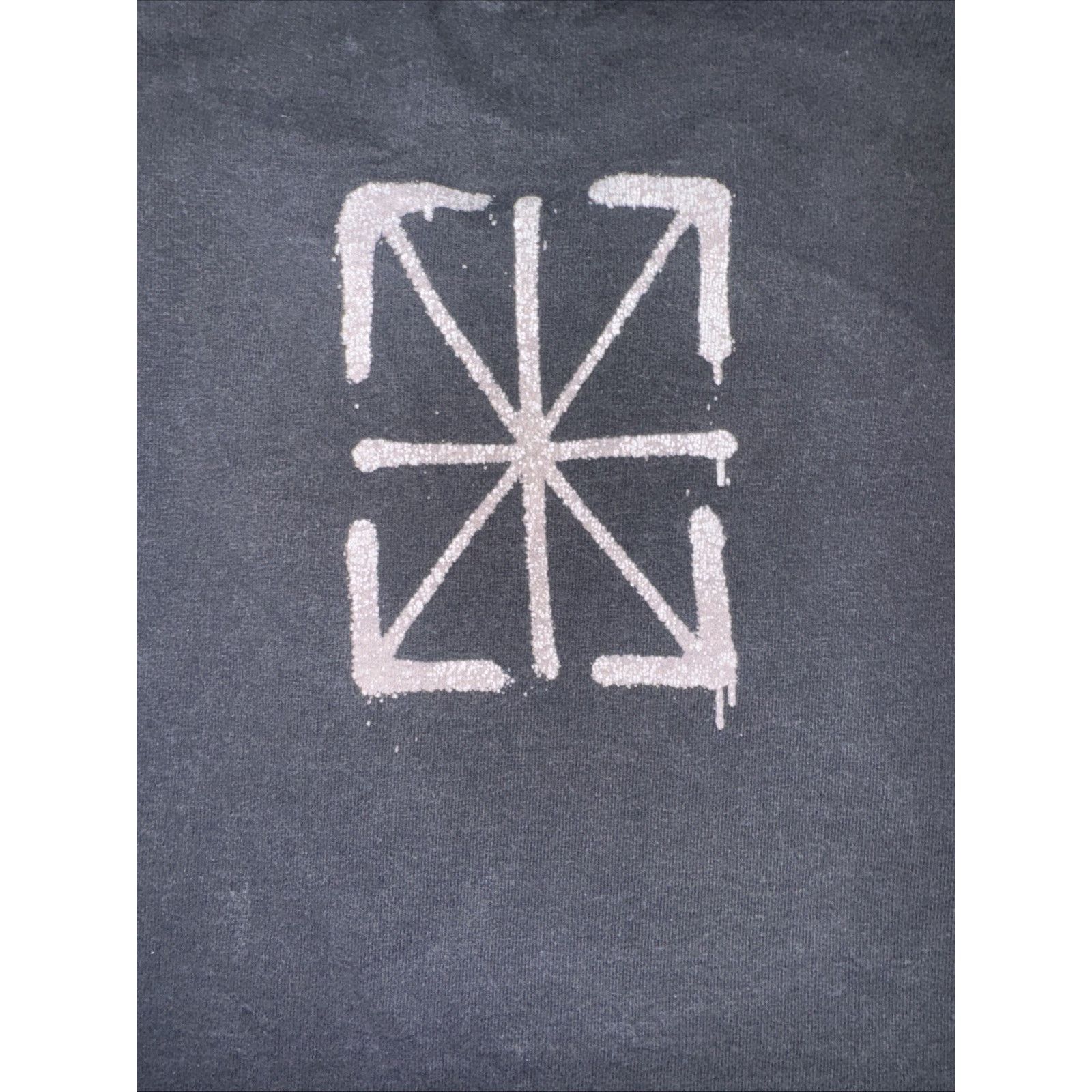 The Seventh Letter × Vintage The Seven Letter Graffiti Logo Graphic T-Shirt Black S 19x26 Size US S / EU 44-46 / 1 - 6 Thumbnail