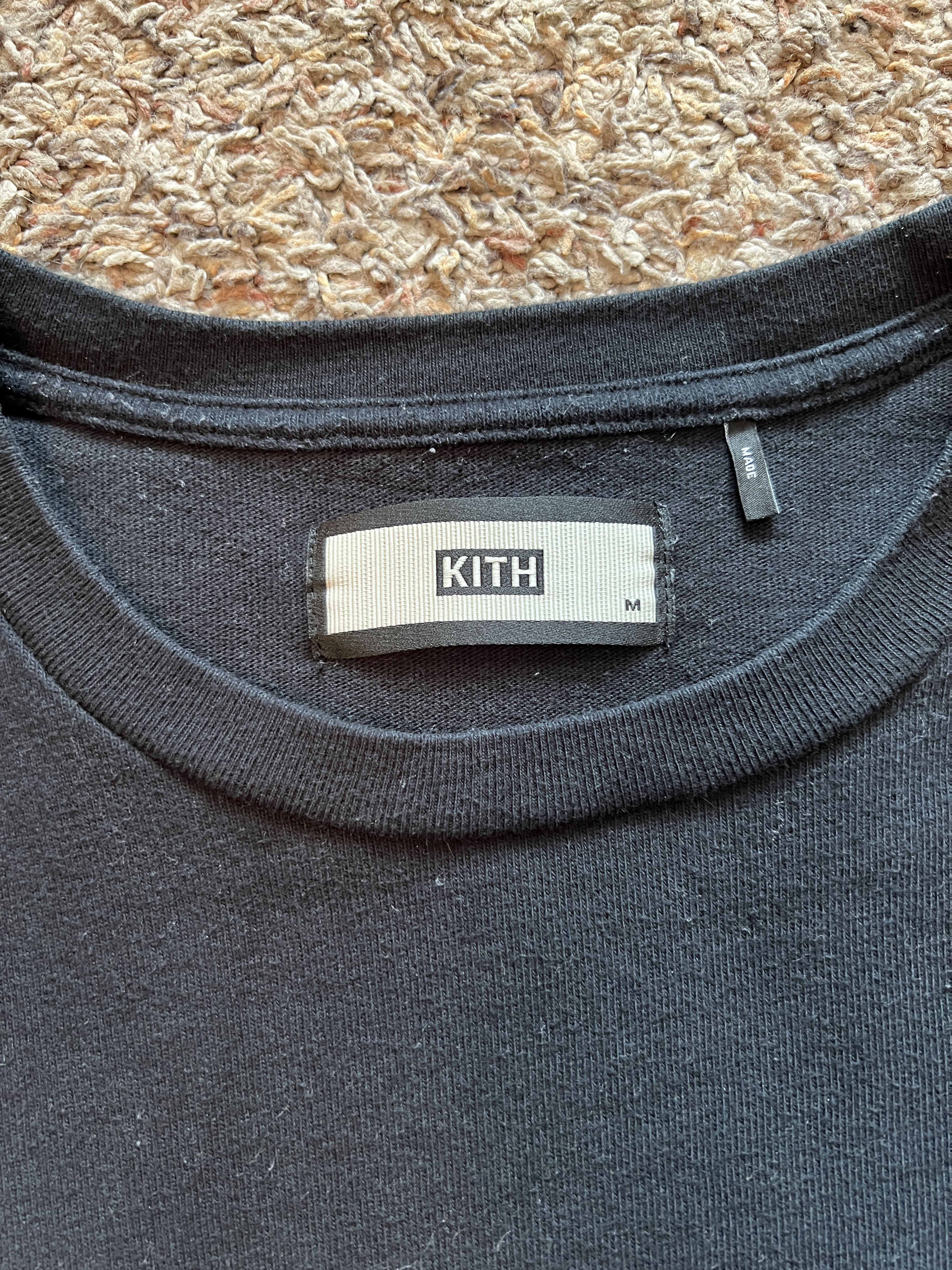 Kith Kith Classic Box Logo L/S Tee in Triple Black (Fall 2017) Size US M / EU 48-50 / 2 - 4 Thumbnail