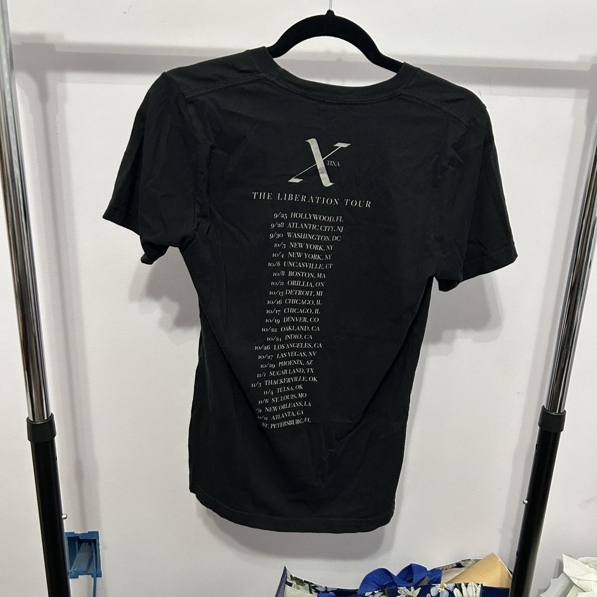 Other Christina Aguilera 2018 Tour Graphic Tee Sz Small - "Julian" Size S / US 4 / IT 40 - 3 Thumbnail