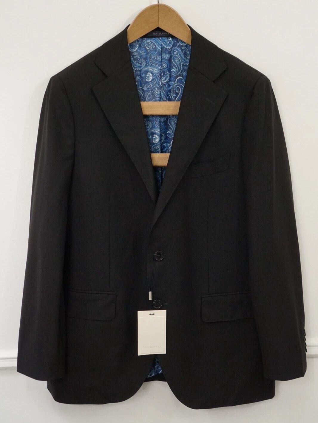 Suitsupply Men Suitsupply Blazer La Spalla Huddersfield Wool UK/US40S Size 40S - 1 Thumbnail