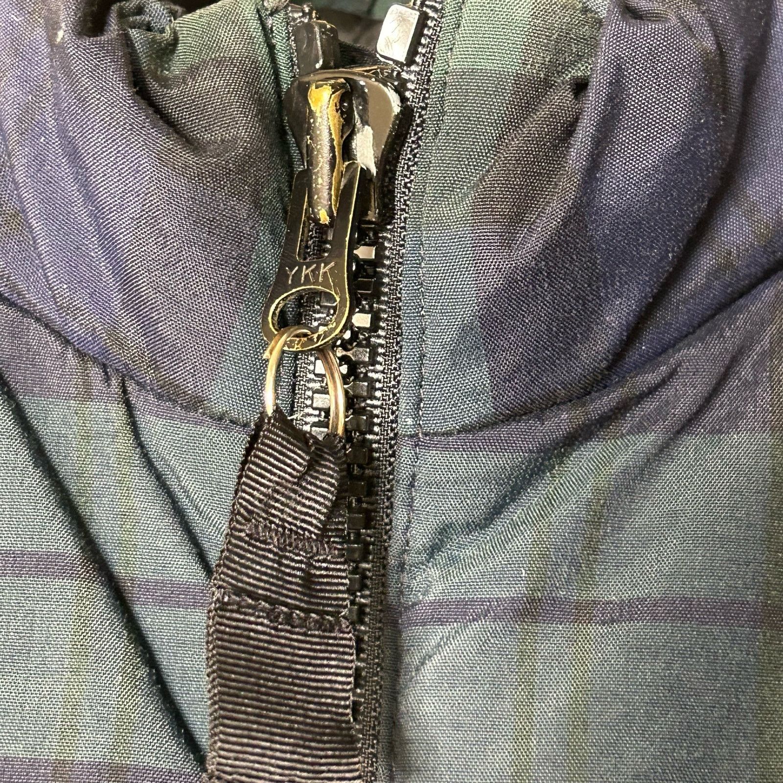 Eddie Bauer Eddie Bauer Vest Down Tartan Plaid Metal Front Zip Size S Size S / US 4 / IT 40 - 5 Thumbnail