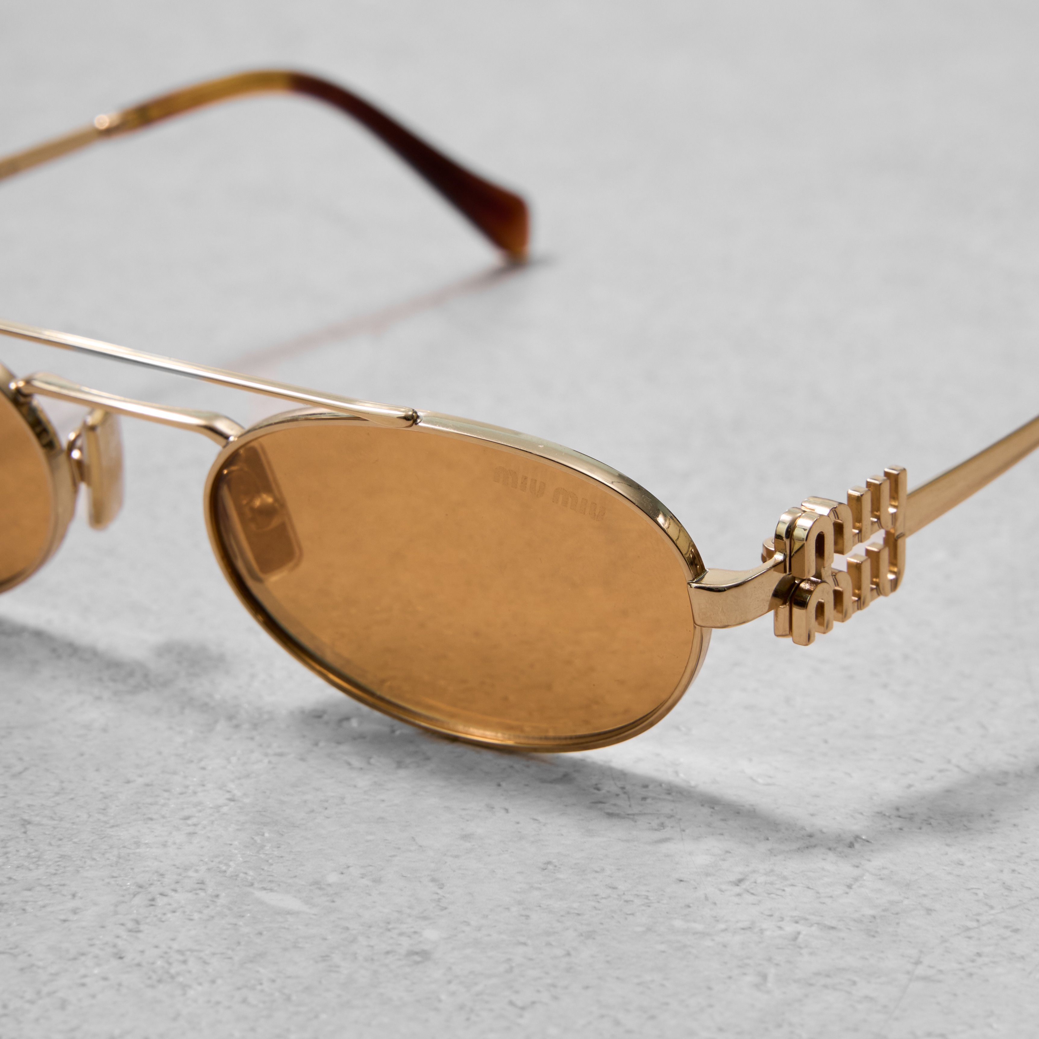 Miu Miu MIU MIU MU 54ZS 5AK40D Sunglasses Size ONE SIZE - 4 Thumbnail