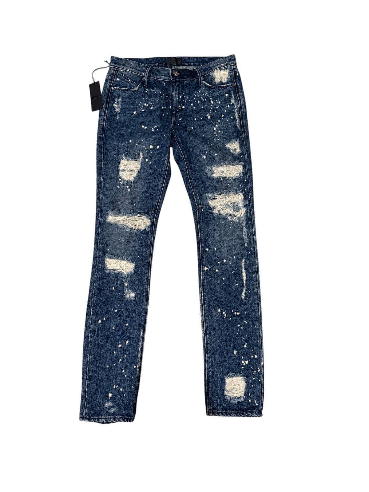 Rta RtA Paint splatter denim Jeans | Grailed