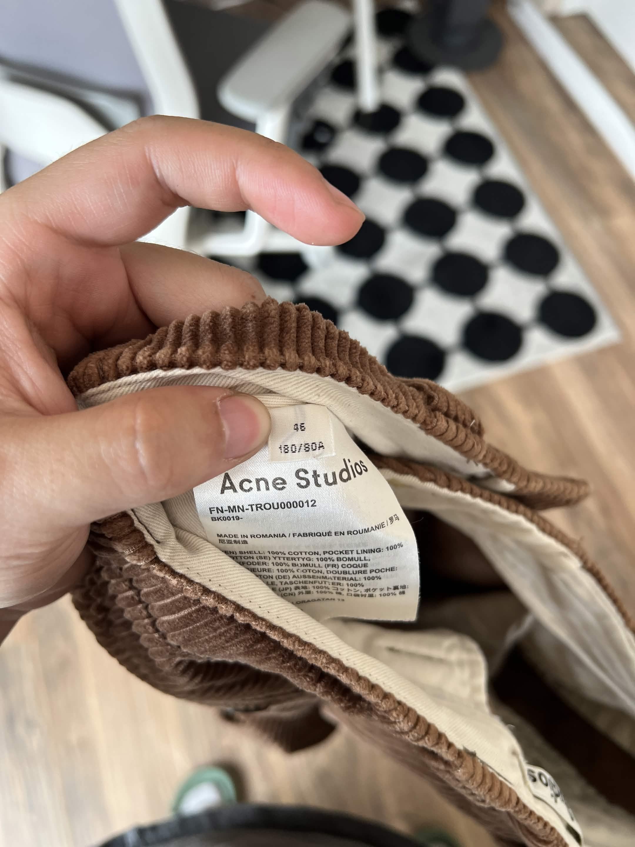 Acne Studios Acne Studios Corduroy Trousers Pants Size US 30 / EU 46 - 3 Thumbnail