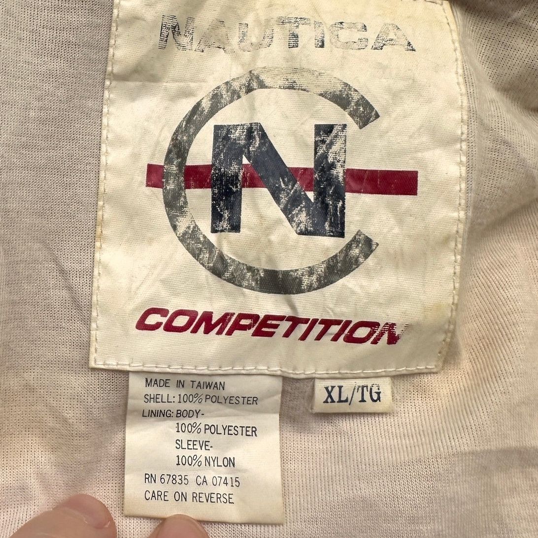 Nautica Vintage 90s Nautica Competition Windbreaker Jacket Mens XL Size US XL / EU 56 / 4 - 3 Thumbnail