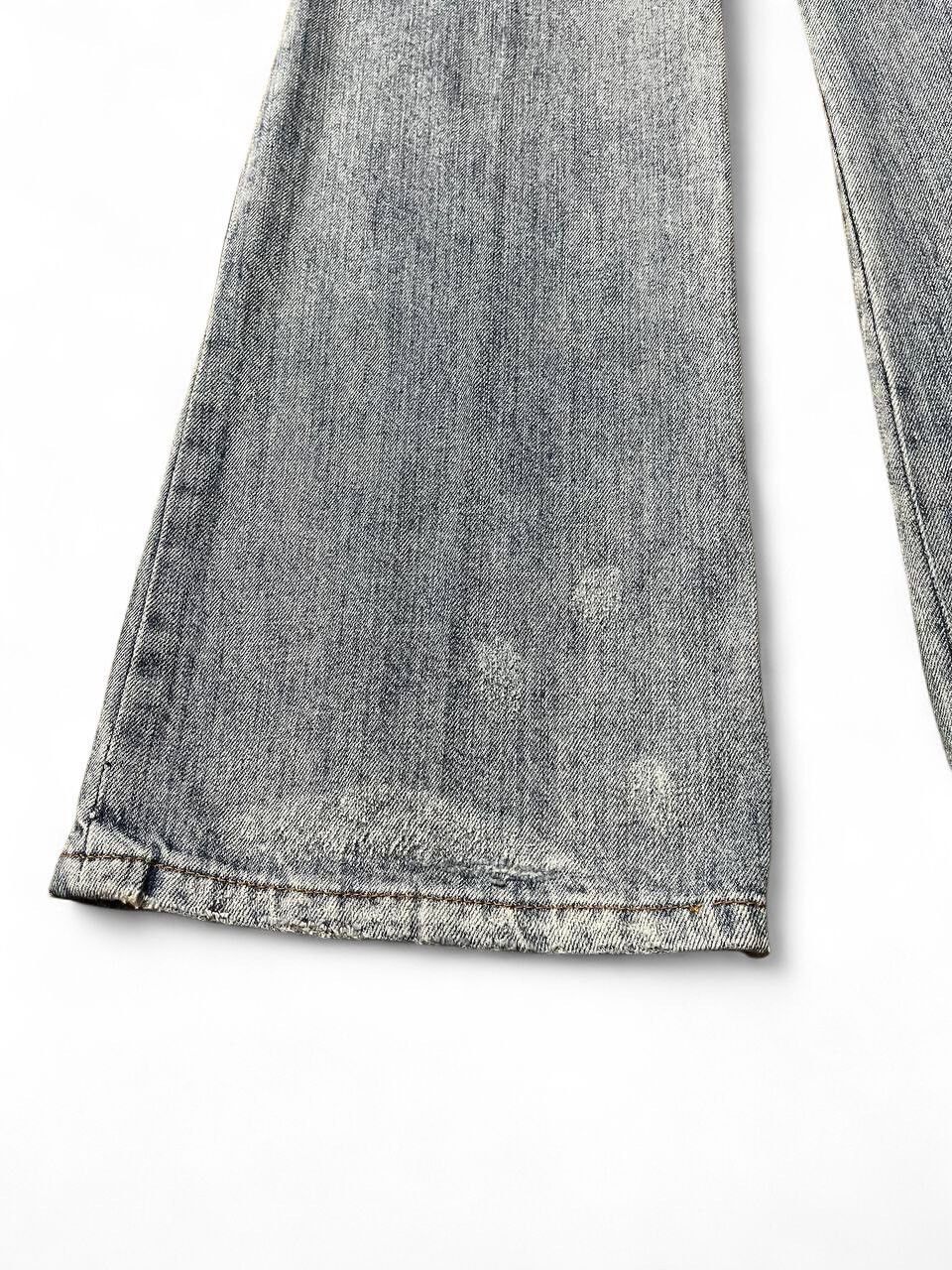 Just Cavalli Flare jeans just cavalli tiger claw faded distressed denim Size US 29 - 14 Thumbnail