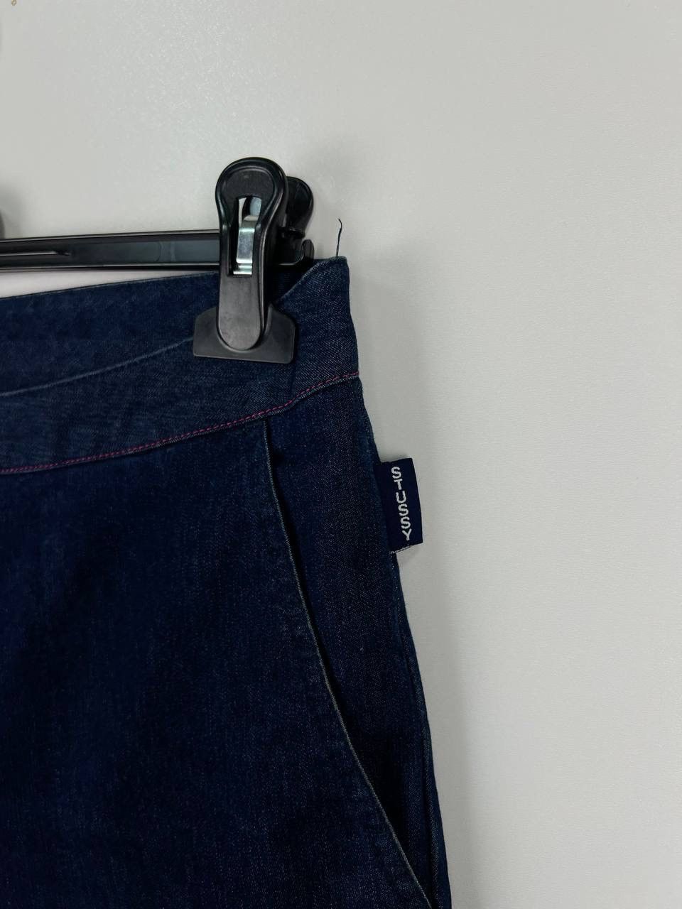 Stussy × Vintage Stussy vintage streetwear denim woman’s size 7 Size 27" / US 4 / IT 40 - 6 Thumbnail