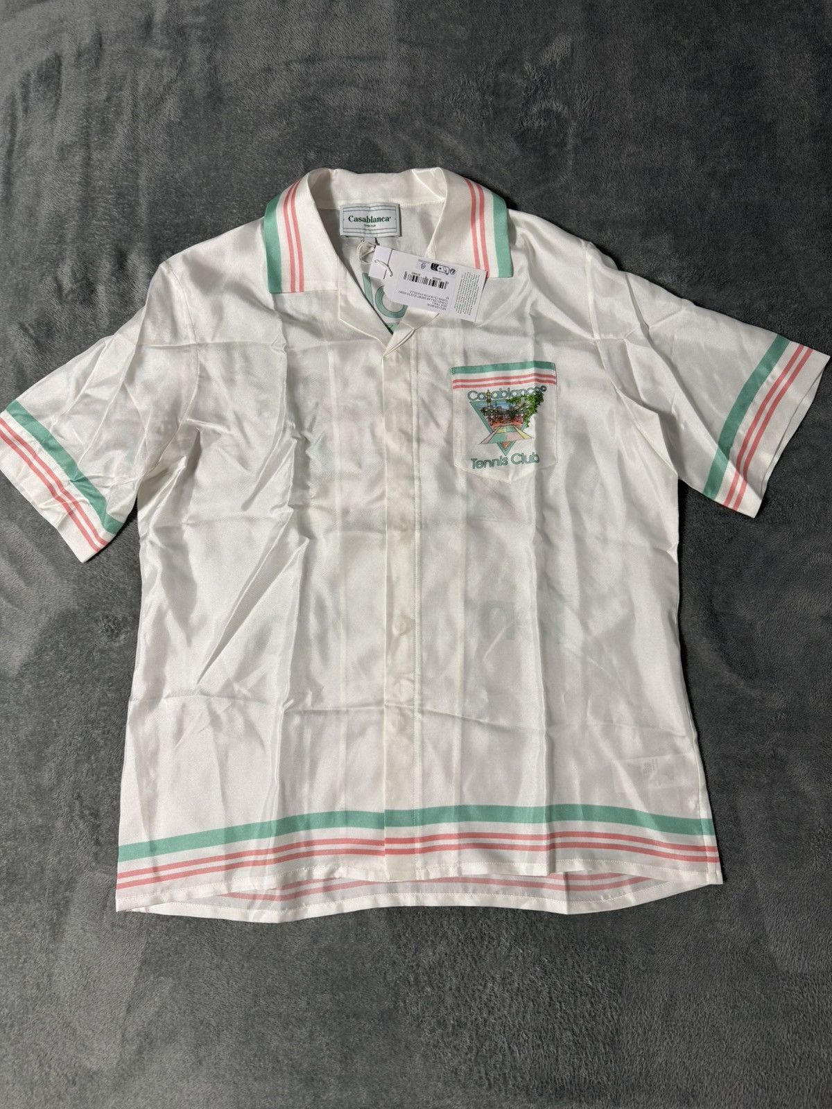 Casablanca Casablanca tennis club shirt Size US M / EU 48-50 / 2 - 2 Thumbnail