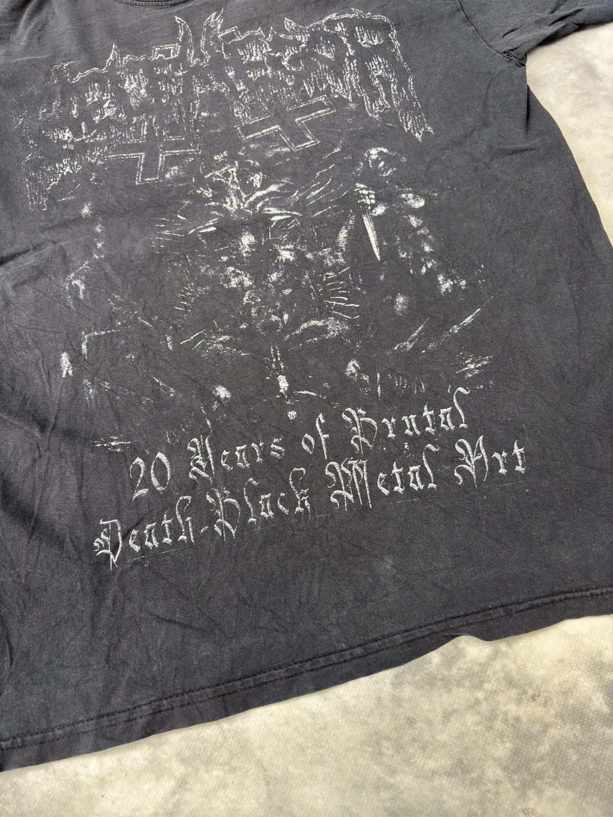 Band Tees × Vintage Vintage Belphegor Brutal Band Rock Metal Art 20 Years rare Size US M / EU 48-50 / 2 - 2 Thumbnail
