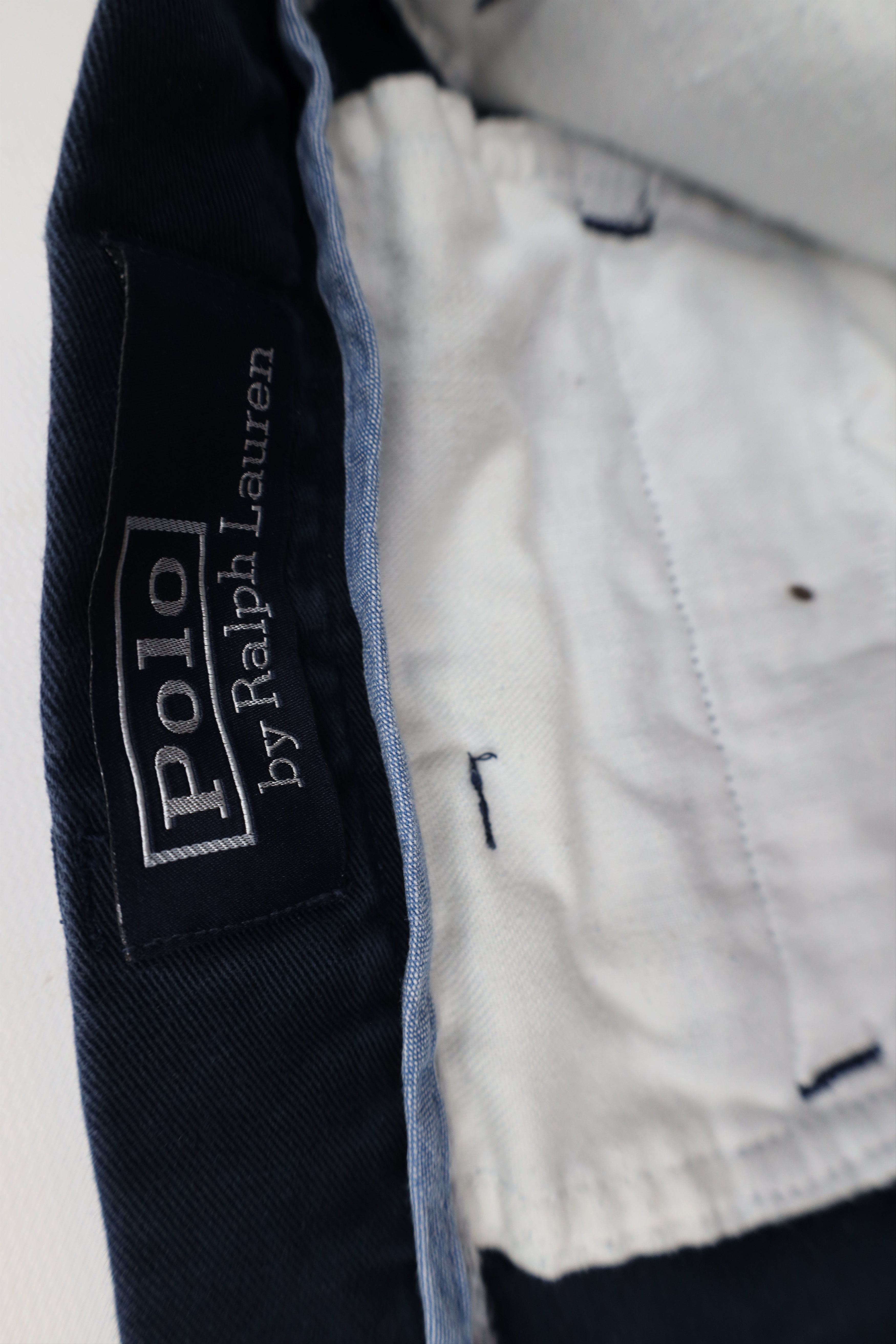 Ralph Lauren Vintage Ralph Lauren Pleated Golf Chino Shorts Blue Cotton Size US 38 / EU 54 - 7 Thumbnail