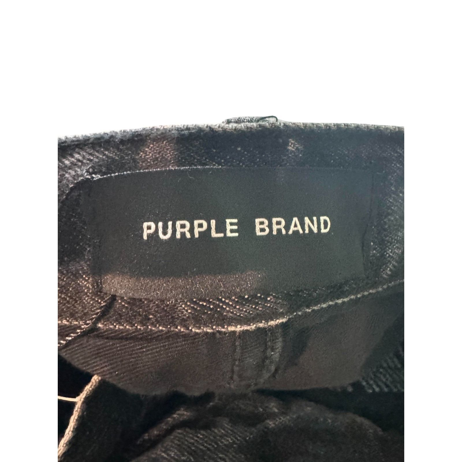 Purple Brand Purple Brand Zipper Denim Black Jeans Size US 38 / EU 54 - 4 Thumbnail
