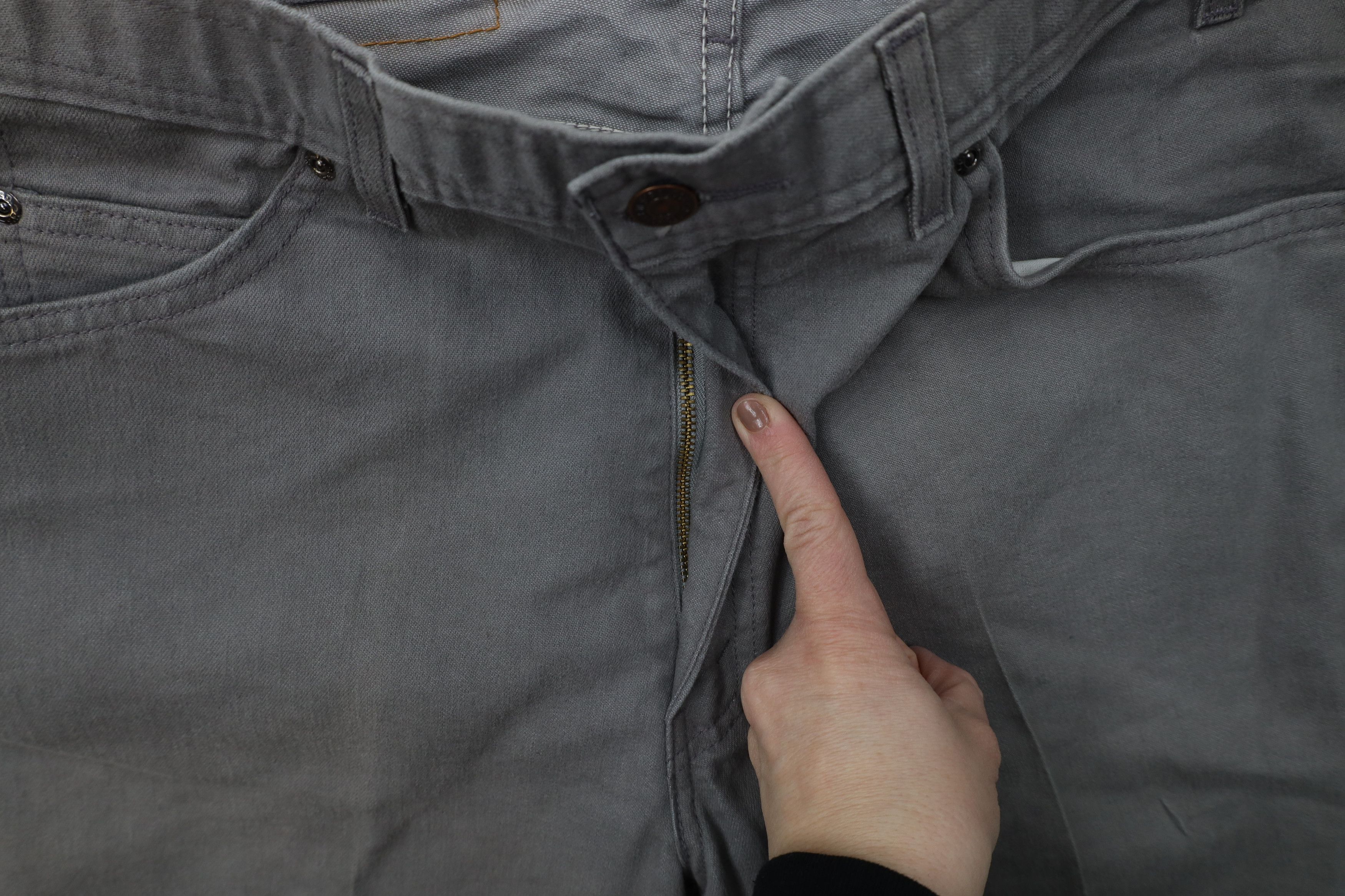 Levi's Vintage Y2K Levis Flared Bootcut Chamois Cloth Pants Gray Size US 34 / EU 50 - 7 Thumbnail