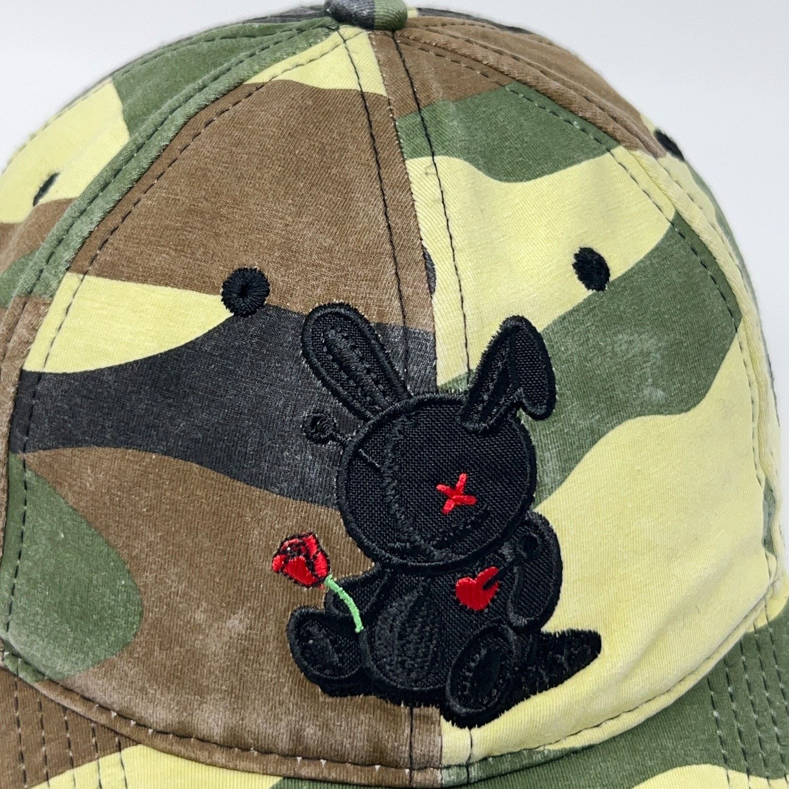 Other BKYS Lucky Charm Hat Baseball Cap Black Keys Rabbit Green Size ONE SIZE - 6 Thumbnail