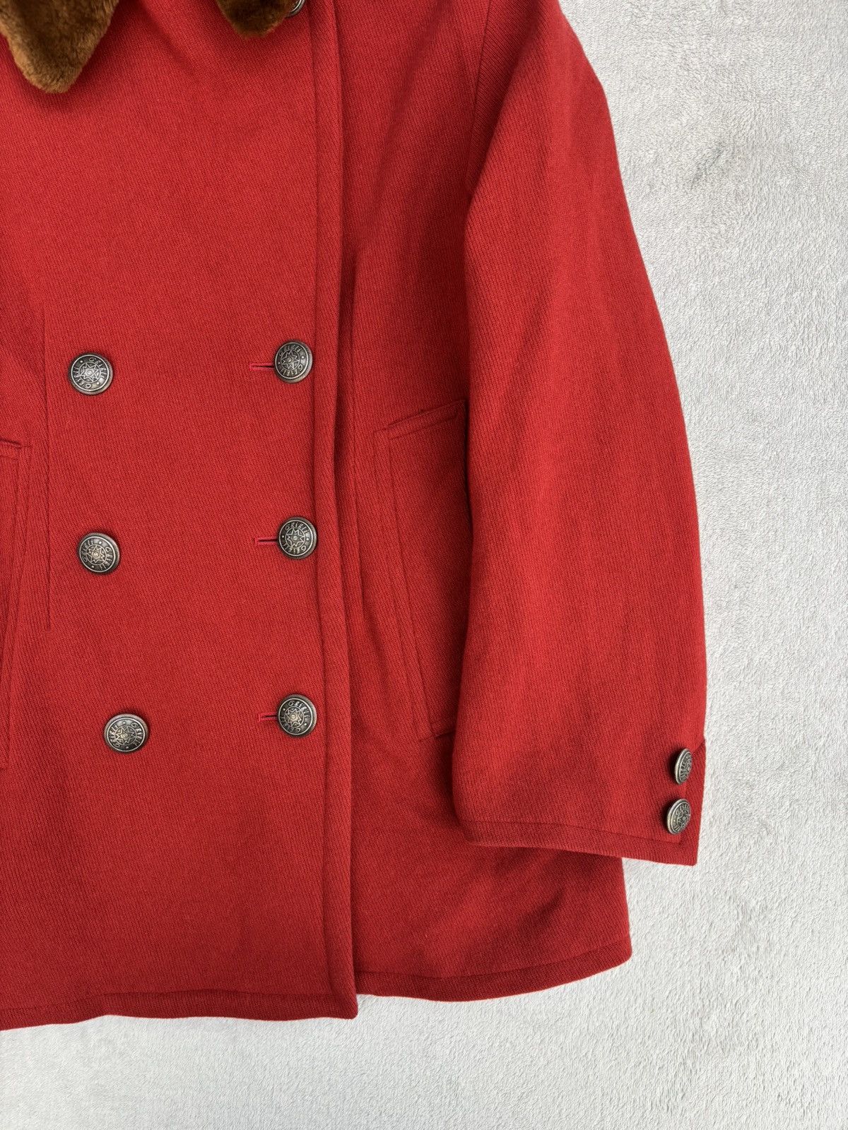 Romeo Gigli Archive 90s Romeo Gigli Double Breasted Faux Fur Coat Size M / US 6-8 / IT 42-44 - 11 Thumbnail