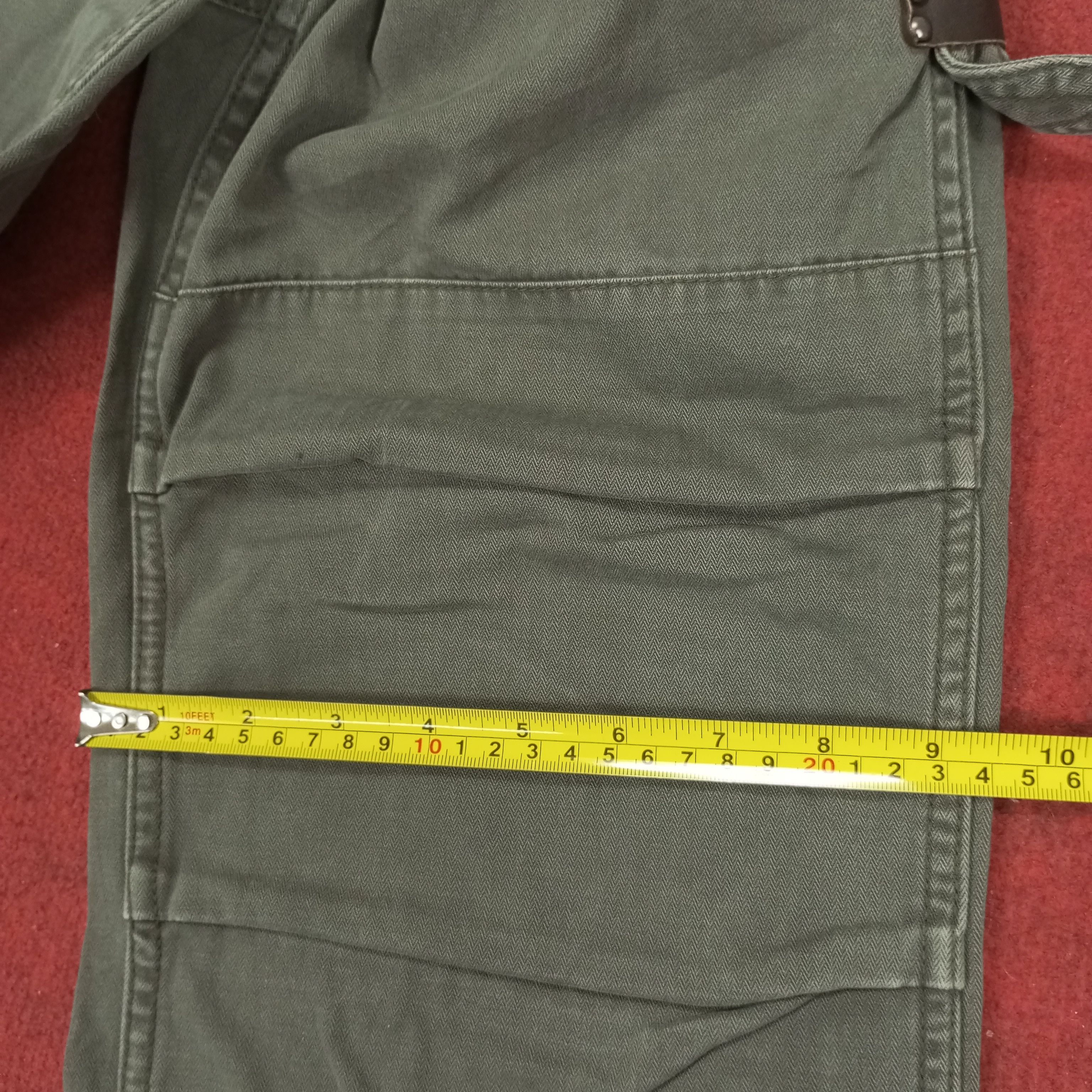 Alpha Industries × Vintage Alpha Industries Cargo Pocket Style Pants Size US 35 - 11 Thumbnail