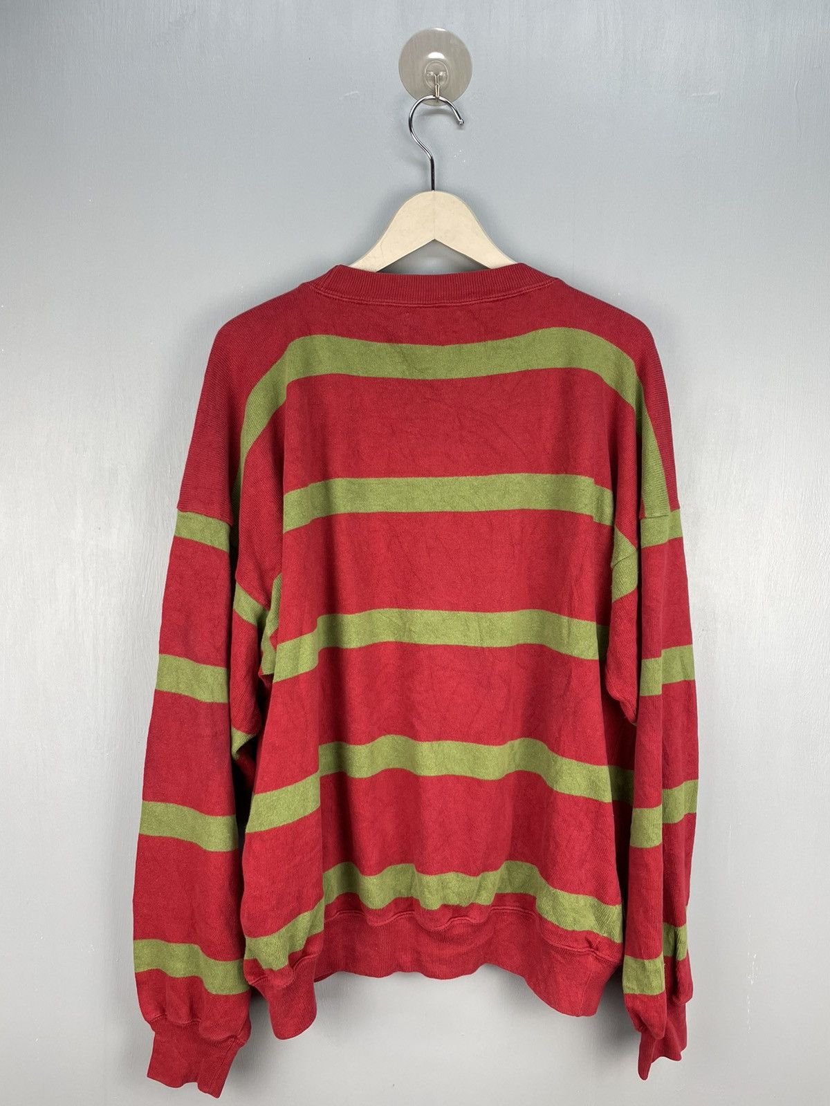 United Colors Of Benetton Vtg 90s United Colors Of Benetton embroidery logo sweatshirt Size US M / EU 48-50 / 2 - 2 Thumbnail