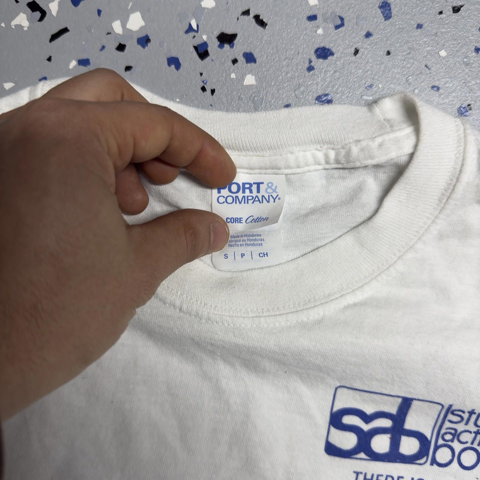 Designer White tee SAB Students 2022 Campus Ruckus White Small Men Size US S / EU 44-46 / 1 - 3 Thumbnail