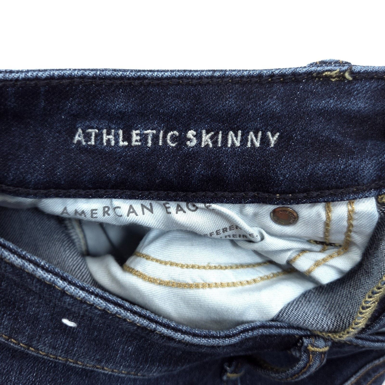 American Eagle Outfitters American Eagle AirFlex Jeans Mens 30x29 Blue Athletic Skinny Size US 30 / EU 46 - 5 Thumbnail