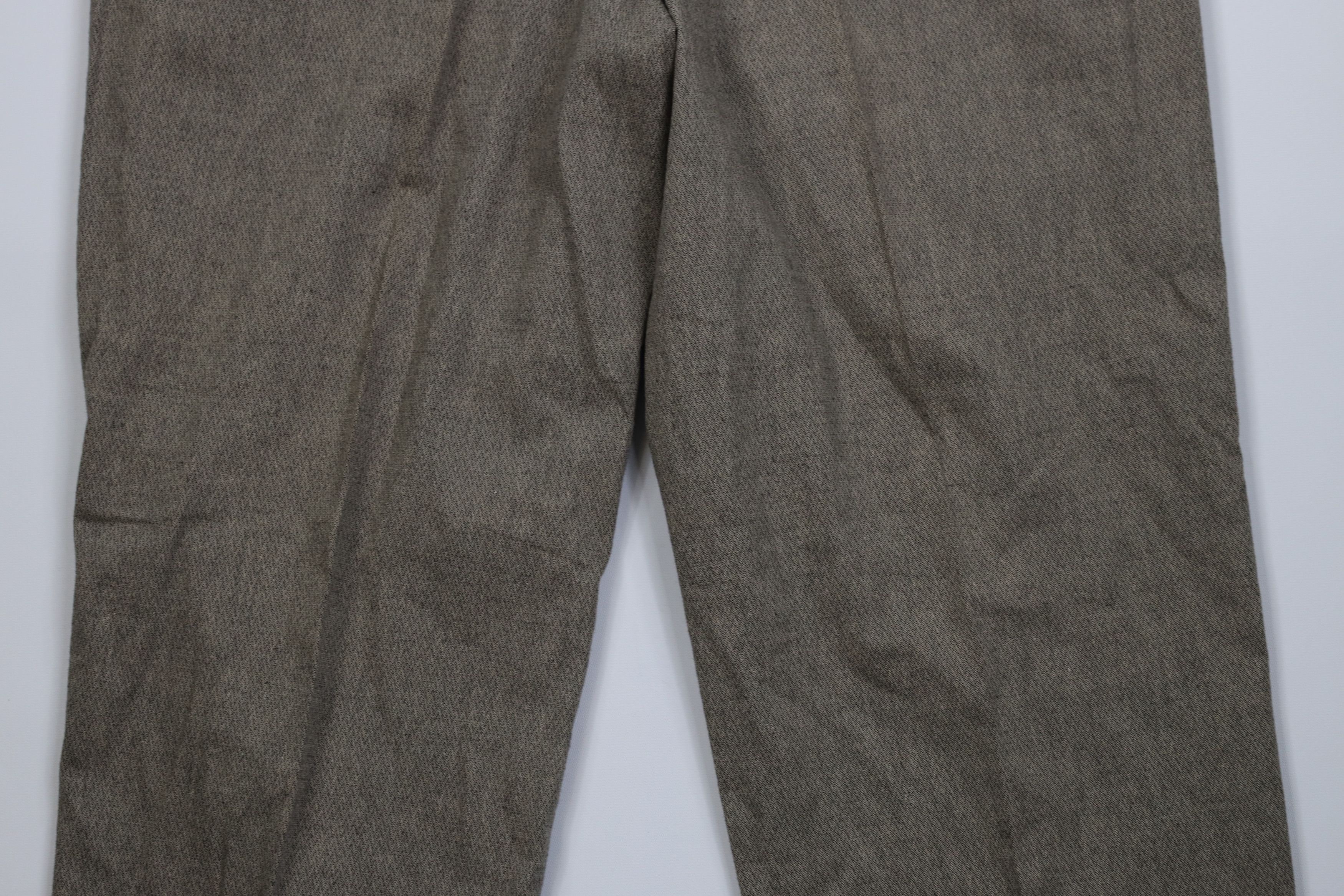 Vintage Vintage 90s Streetwear Knit Wide Leg Chino Pants Beige Size US 40 / EU 56 - 13 Thumbnail