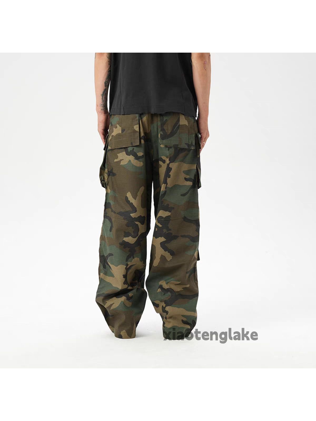 Vintage ltx loose baggy military outdoor tactical cargo pants Size US 32 / EU 48 - 7 Thumbnail