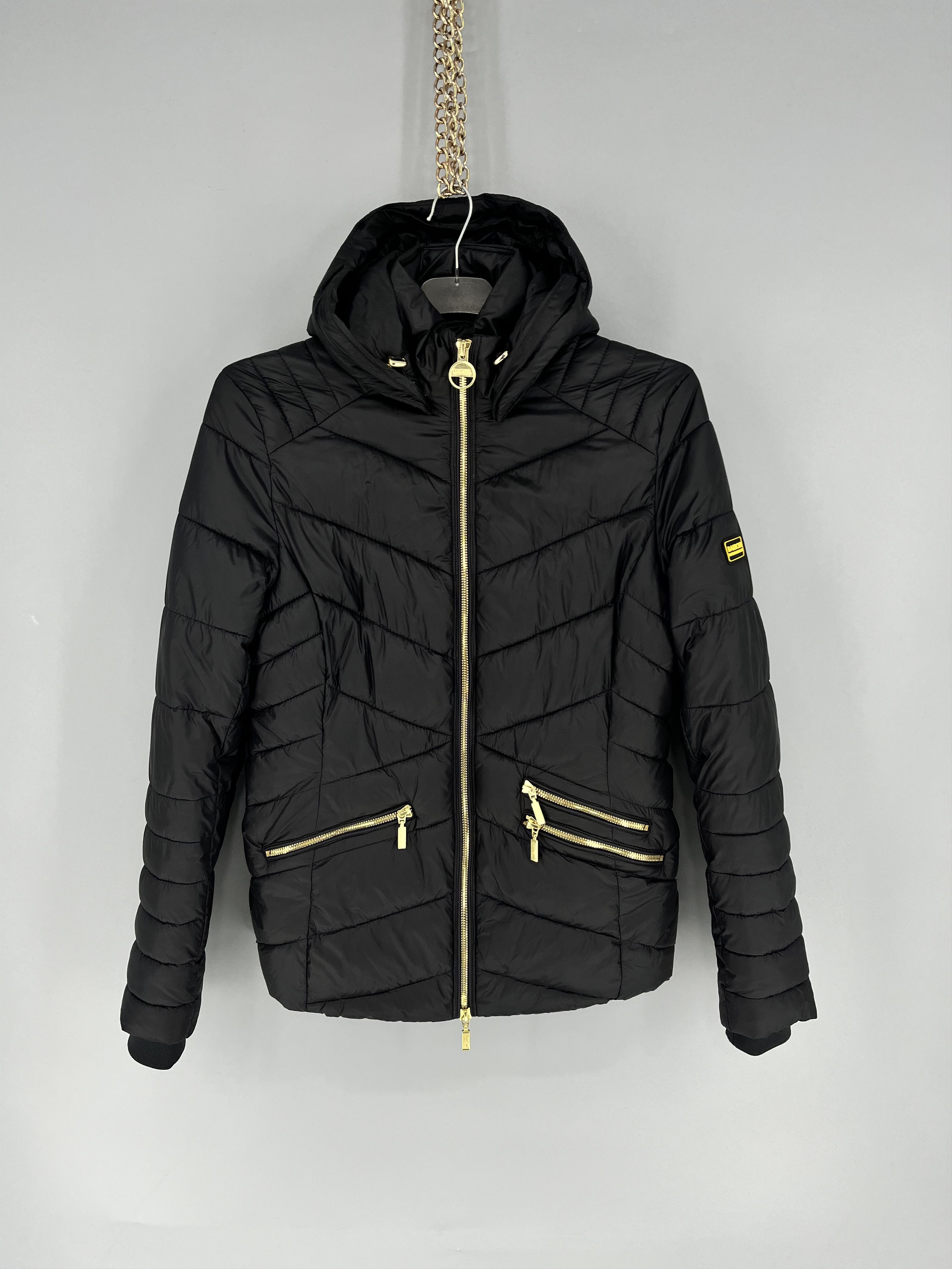 Barbour Luxury Streetwear Barbour International Women s Turbo Quilt Jacket Black Grailed