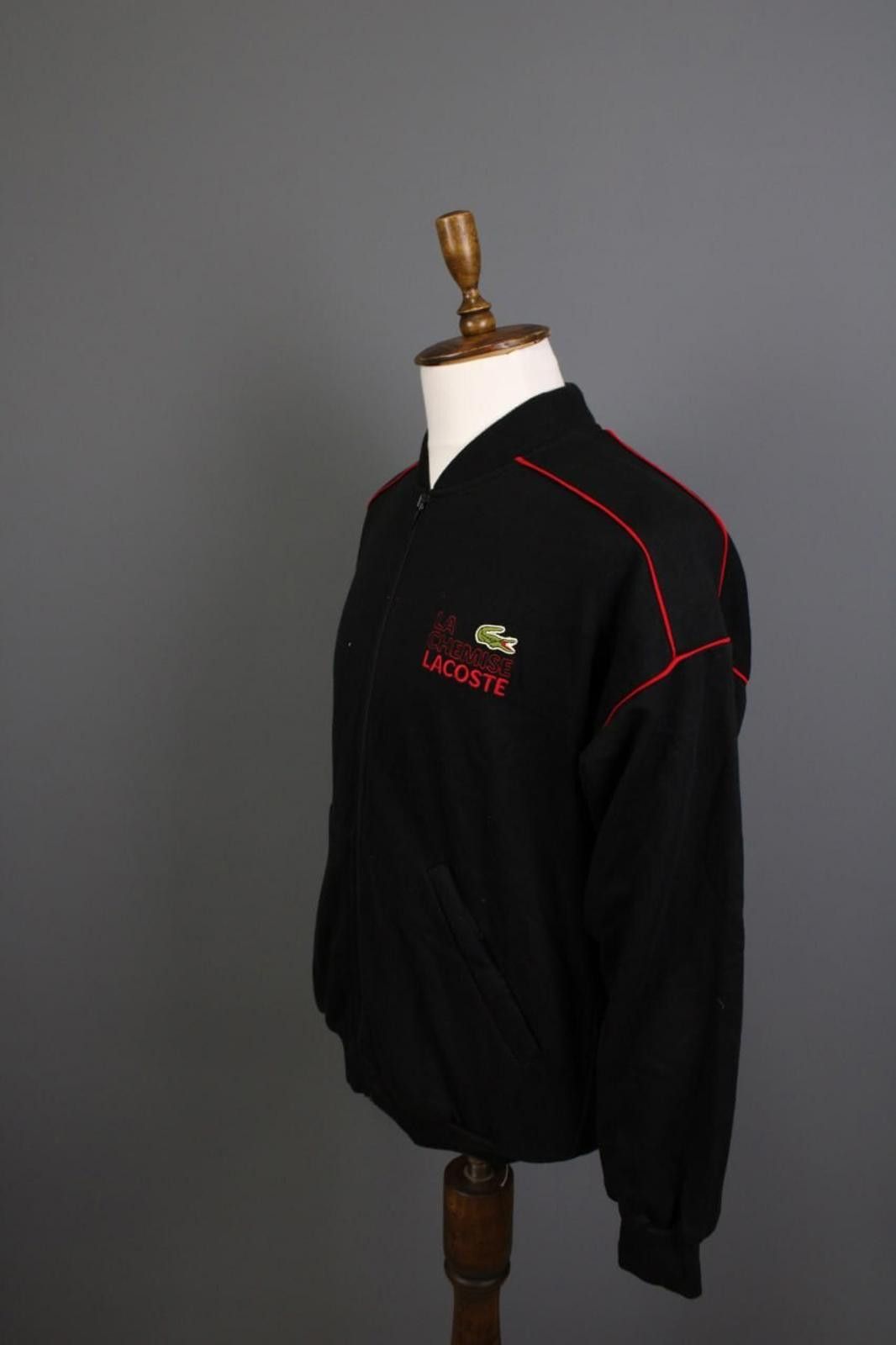 Lacoste La Chemise Lacoste Black Full Zip Track Jacket Size 3 / S Size US M / EU 48-50 / 2 - 8 Thumbnail