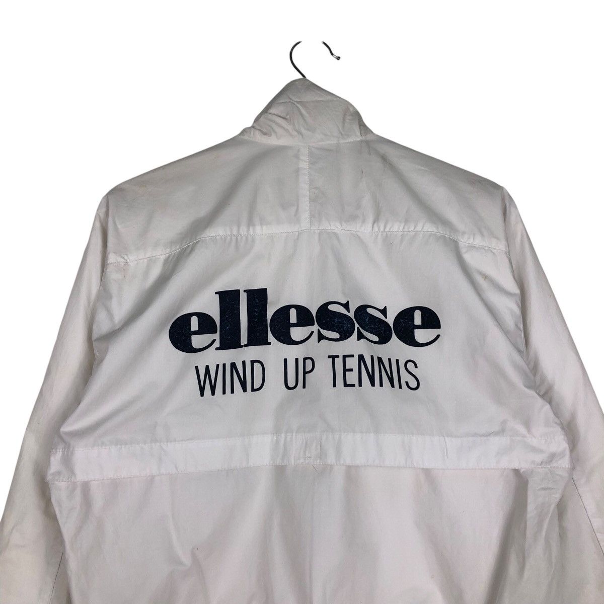 Japanese Brand 📌Vintage Bomber Jacket Ellesse Wind Up Tennis Big Logo Size US M / EU 48-50 / 2 - 10 Thumbnail