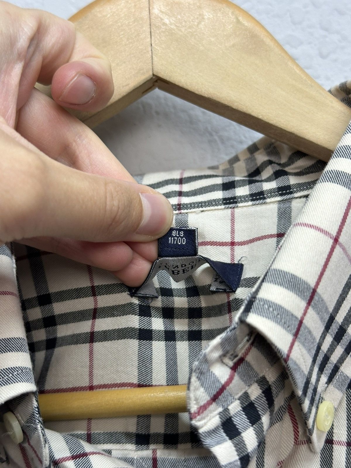 Burberry Vintage Burberry Nova Check Button Up Shirt Short Sleeve Y2K Size US L / EU 52-54 / 3 - 10 Thumbnail
