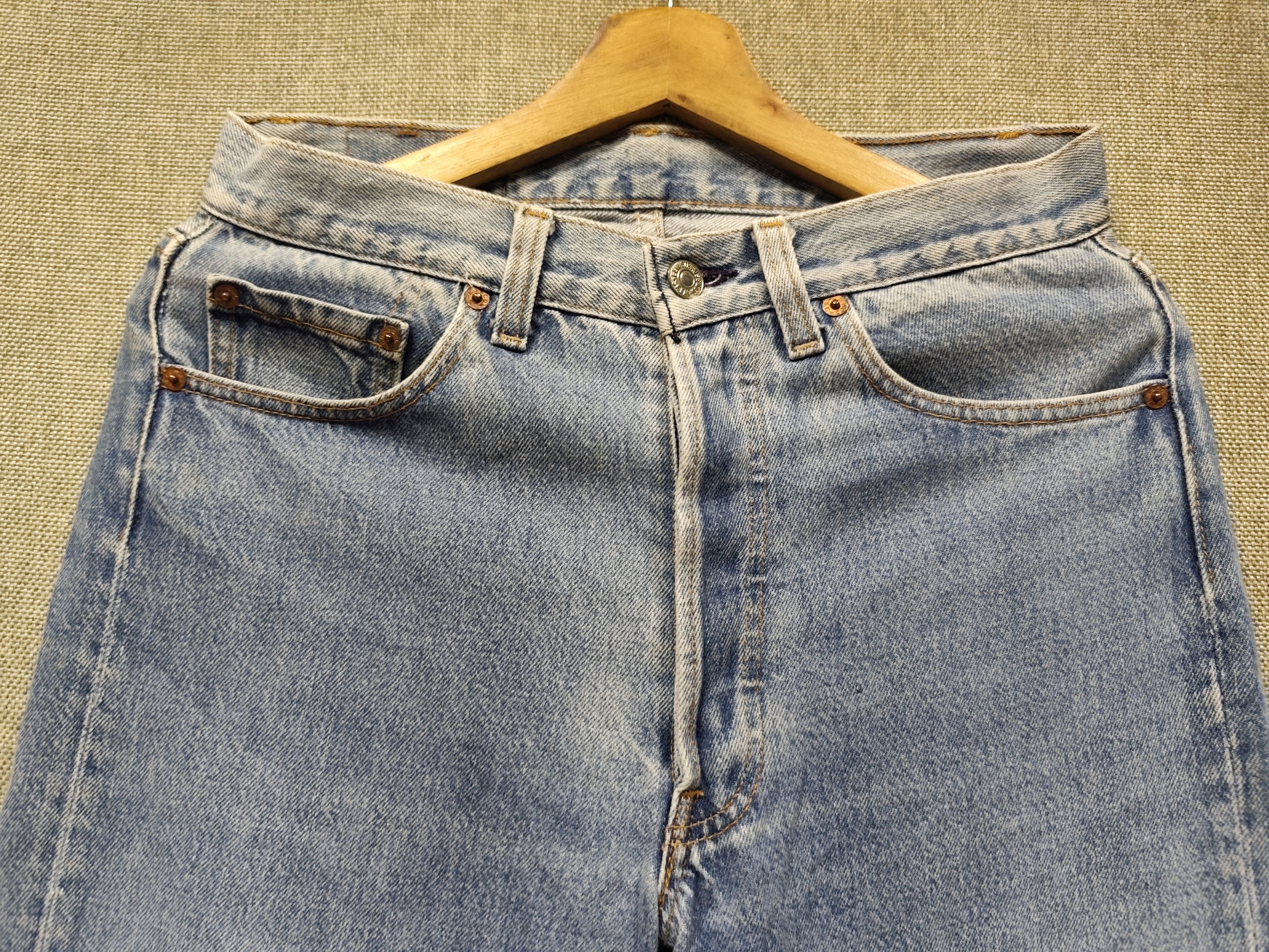 Levi's Vintage 80s Levis 501 stamp button 552 jeans Size US 29 - 4 Thumbnail