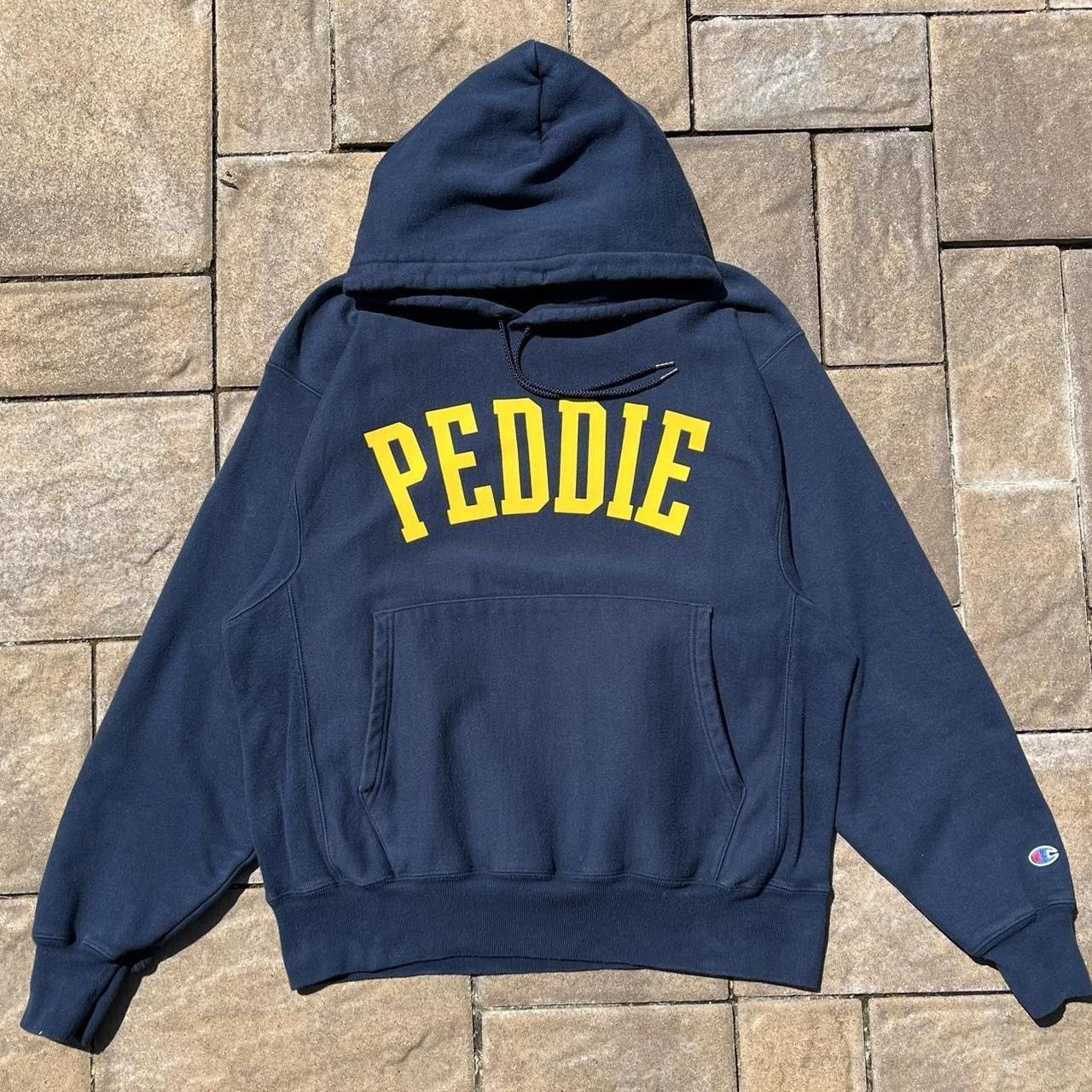 Champion × Vintage Vintage Champion Reverse Weave Peddie Hoodie Sweatshirt Size US M / EU 48-50 / 2 - 1 Thumbnail