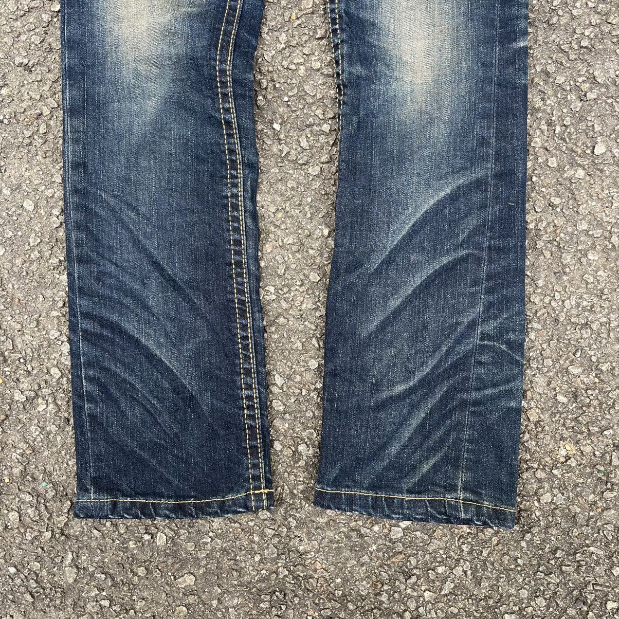 Hysteric Glamour Yoshitomo Nara Lolita Jeans Rusty Indigo Faded Denim Size 28" / US 6 / IT 42 - 3 Thumbnail