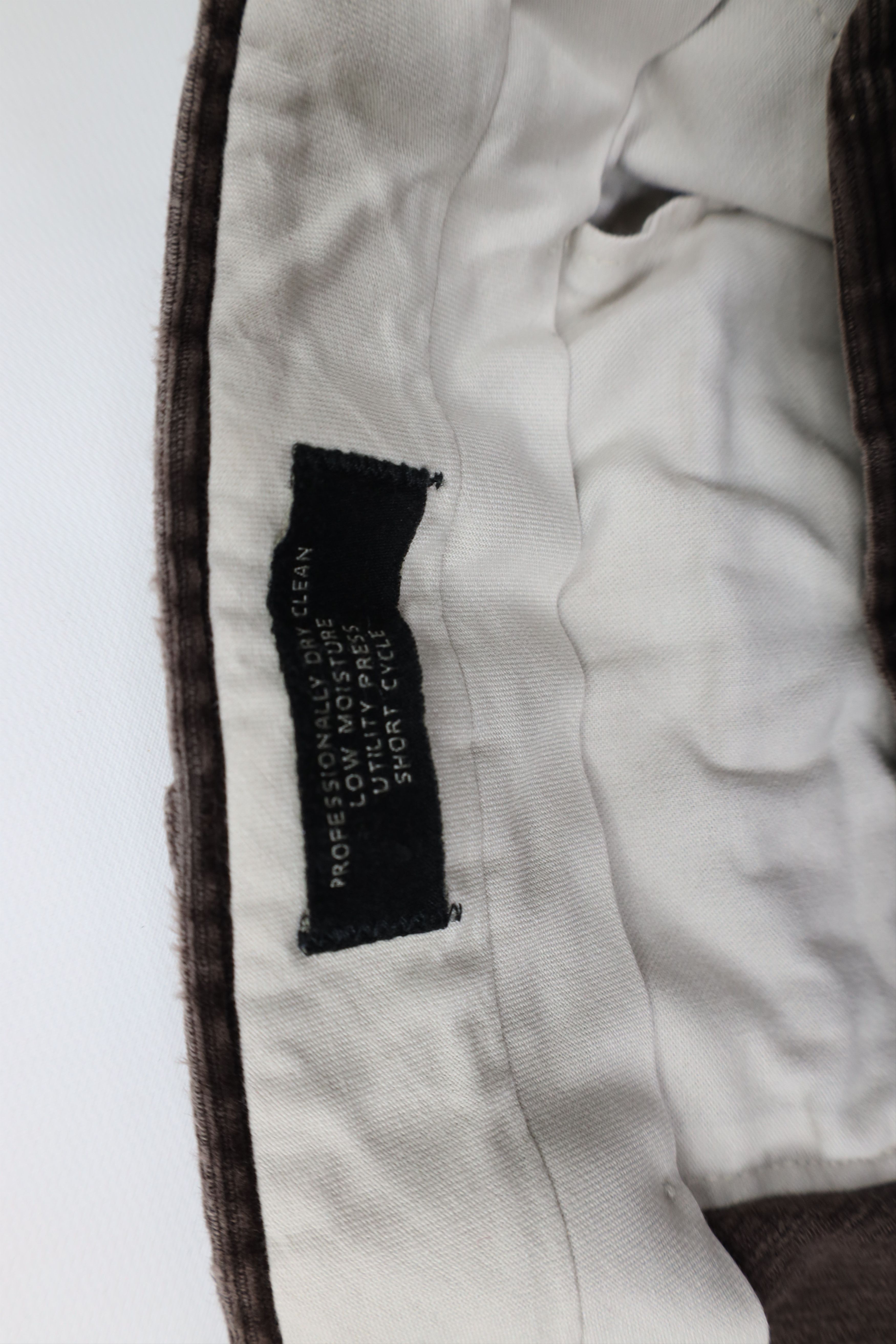Jos. A. Bank Vintage Jos A Bank Wide Leg Corduroy Chino Pants Brown Size US 38 / EU 54 - 9 Thumbnail