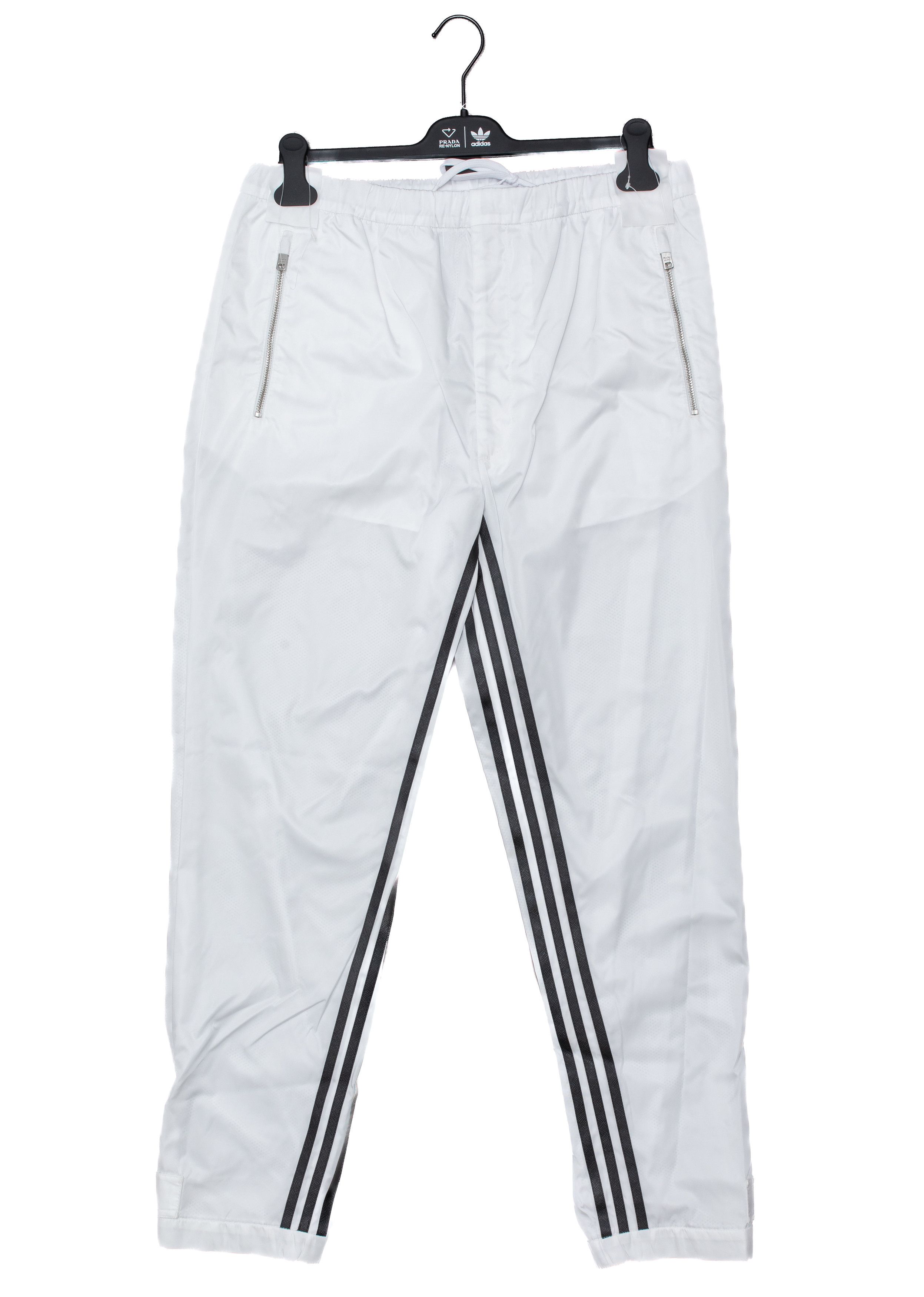 image of Adidas x Prada Re-Nylon Track Pant White, Men's (Size 36)