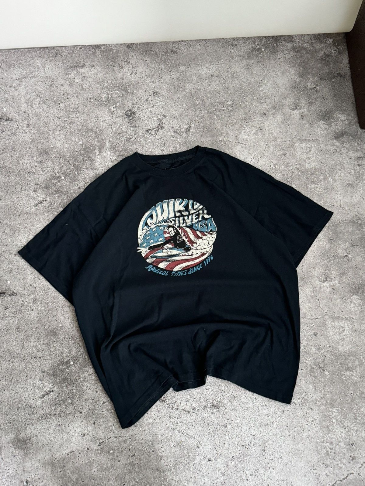 Quiksilver × Vintage Vintage Quiksilver Y2K oversized t-shirt Size US XXL / EU 58 / 5 - 2 Thumbnail