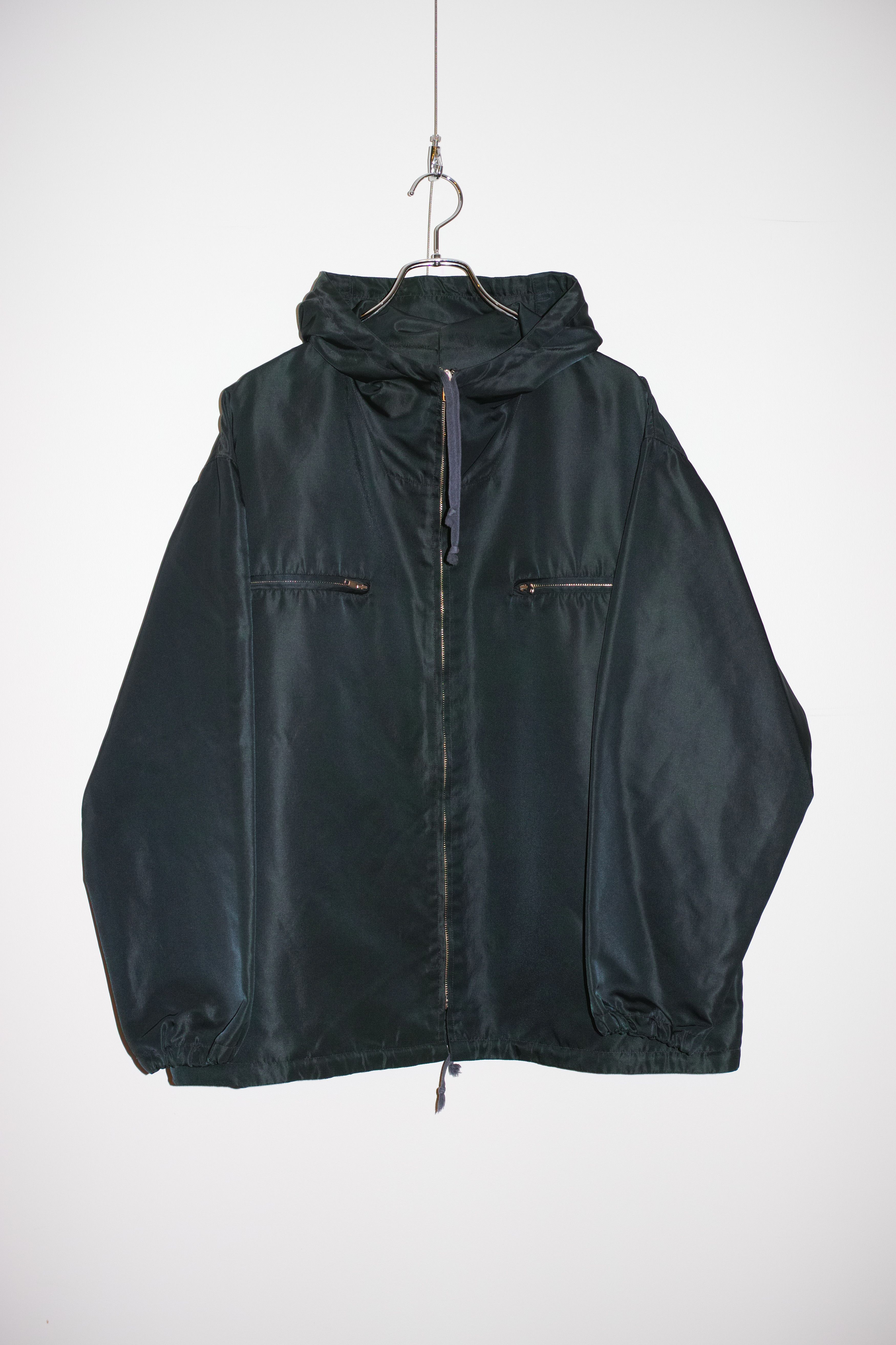 Helmut Lang HELMUT LANG 1997AW Hooded Nylon Blouson Navy Size US XL / EU 56 / 4 - 1 Thumbnail