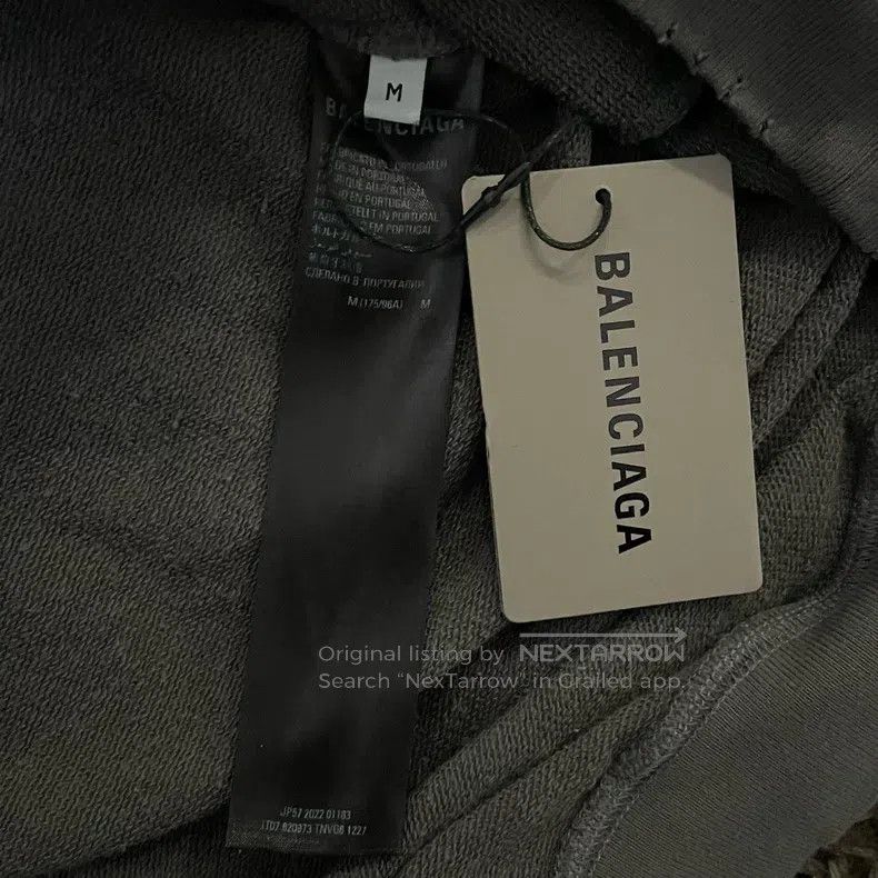 Balenciaga Balenciaga Wavy Coca-Cola distressed crack hooded sweatshi Size US M / EU 48-50 / 2 - 4 Thumbnail