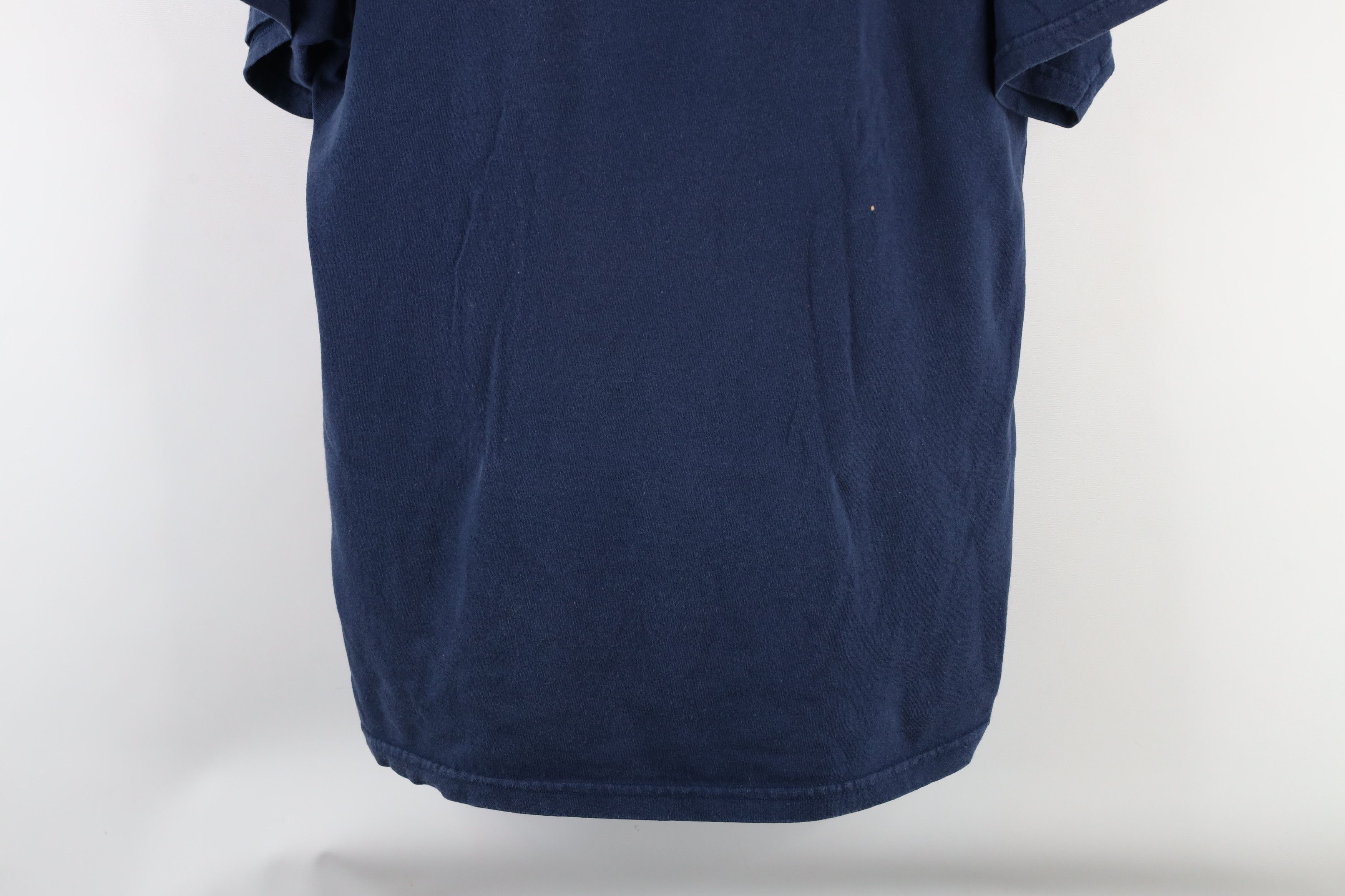 Vintage Vintage Spell Out University of Michigan T-Shirt Blue Size US L / EU 52-54 / 3 - 3 Thumbnail