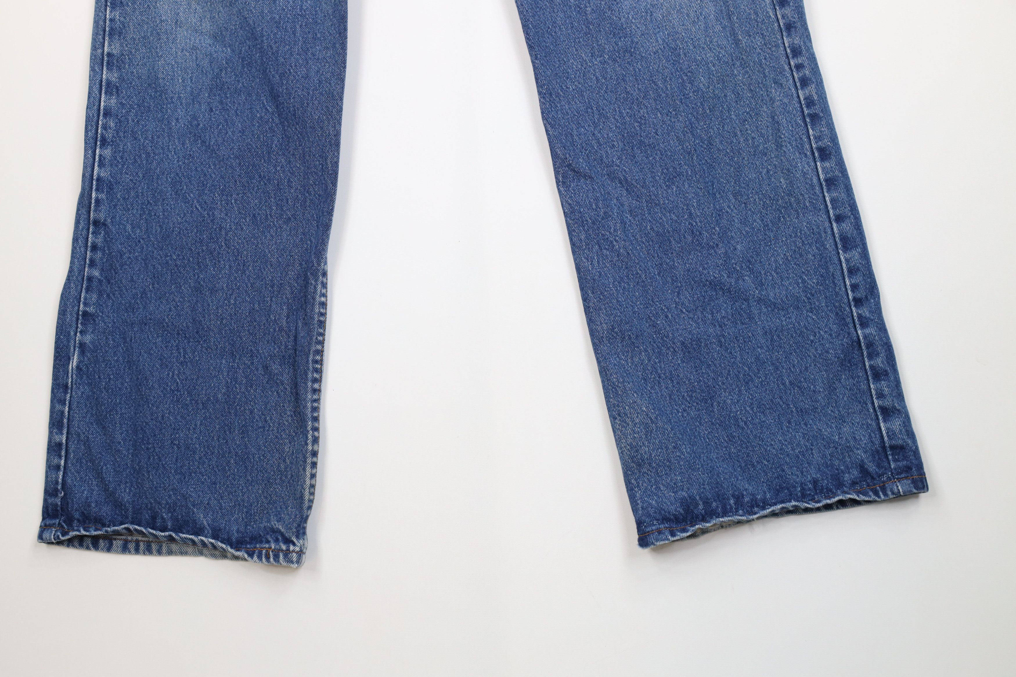 Levi's Vintage 90s Levis 517 Orange Tab Flared Wide Leg Jeans USA Size US 38 / EU 54 - 4 Thumbnail